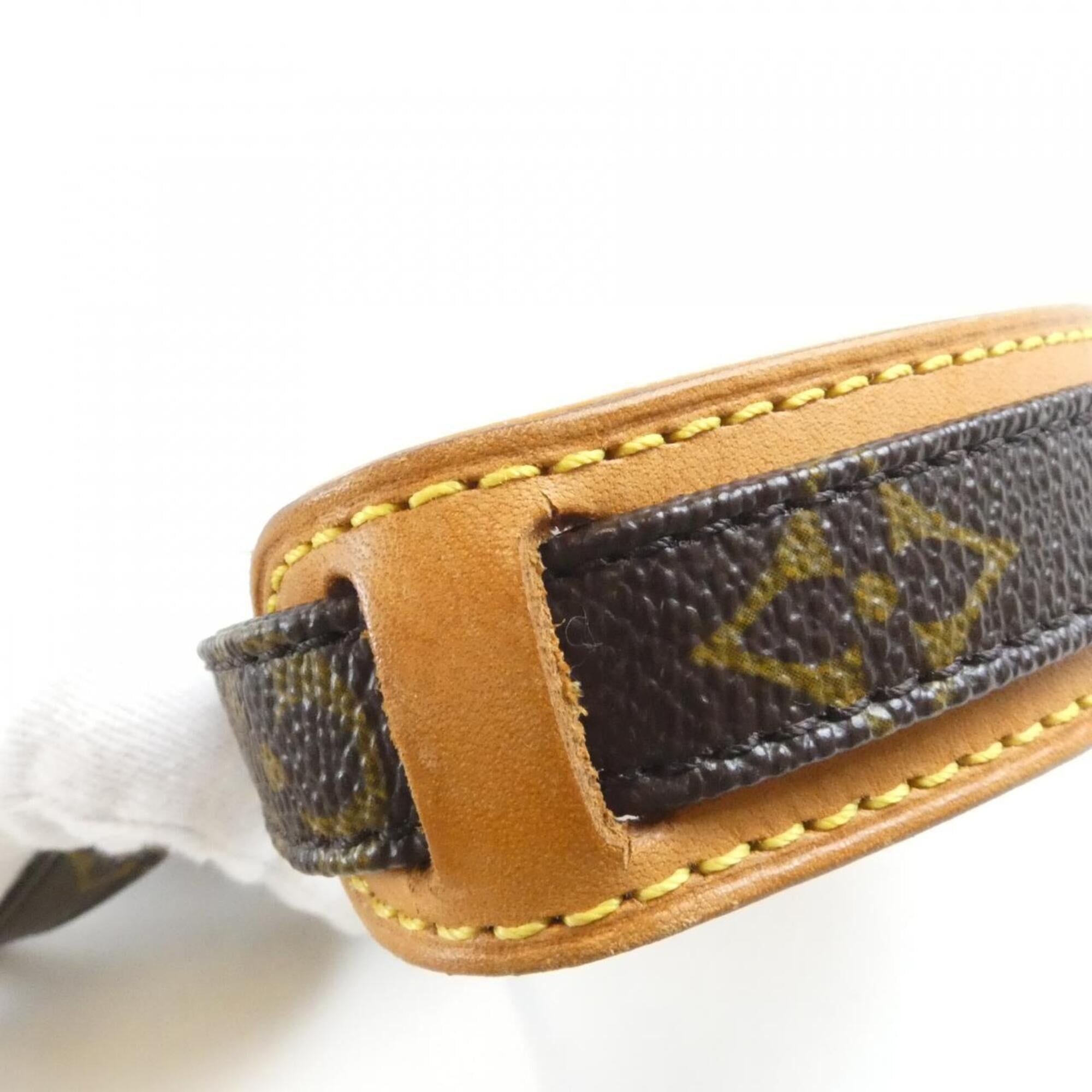 Louis Vuitton Brown Coated Canvas Shoulder Bag (Pre-Owned)