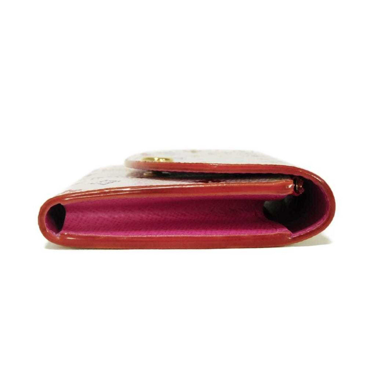 Louis Vuitton Monogram Multicolore Pink White Monogram Multicolore Canvas Wallet (Bi-Fold) (Pre-Owned)