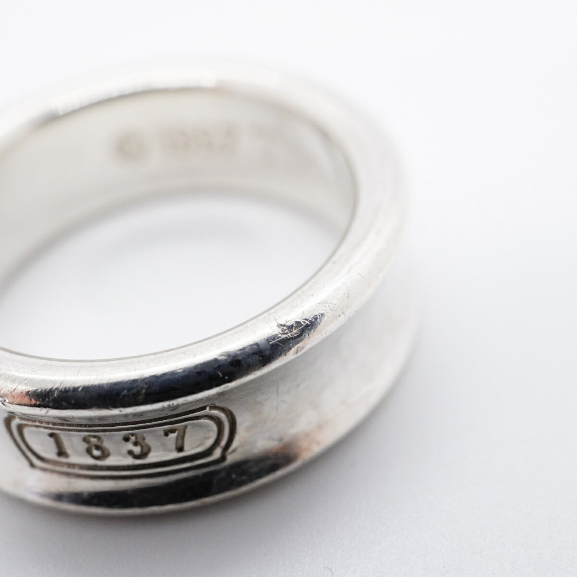 Tiffany Silver 925 Band Ring (Pre-Owned)