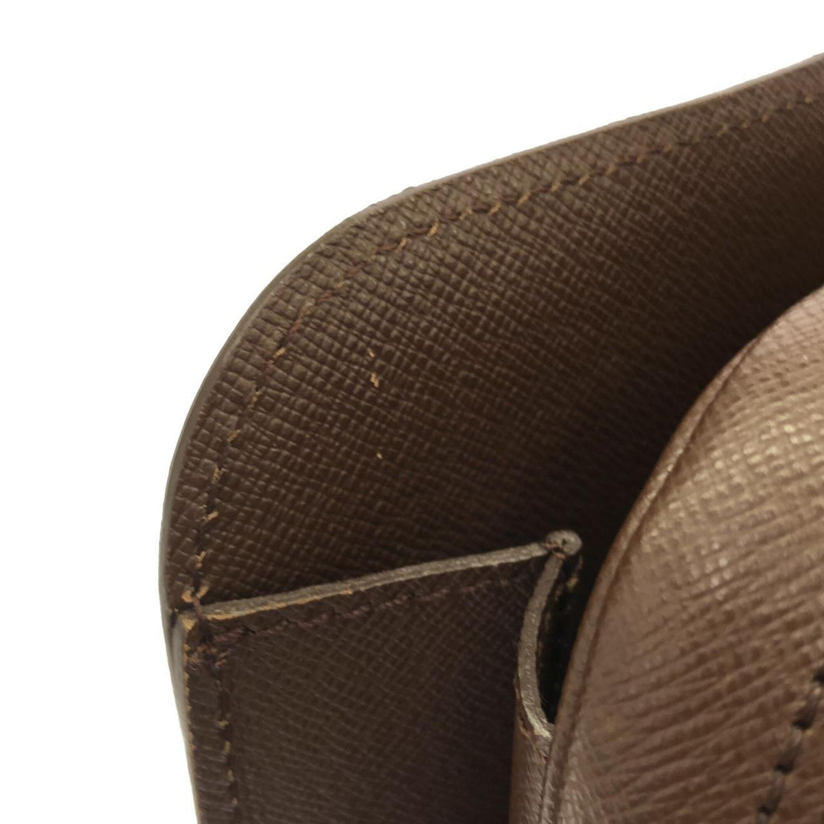 Louis Vuitton Brown Coated Canvas Handbag (Pre-Owned)