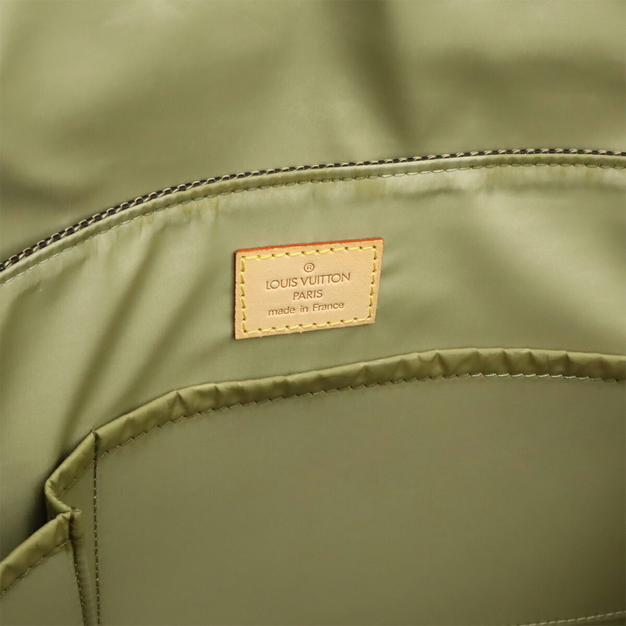 Louis Vuitton Earth Khaki Damier Geant Handbag Shoulder Bag (Pre-Owned)