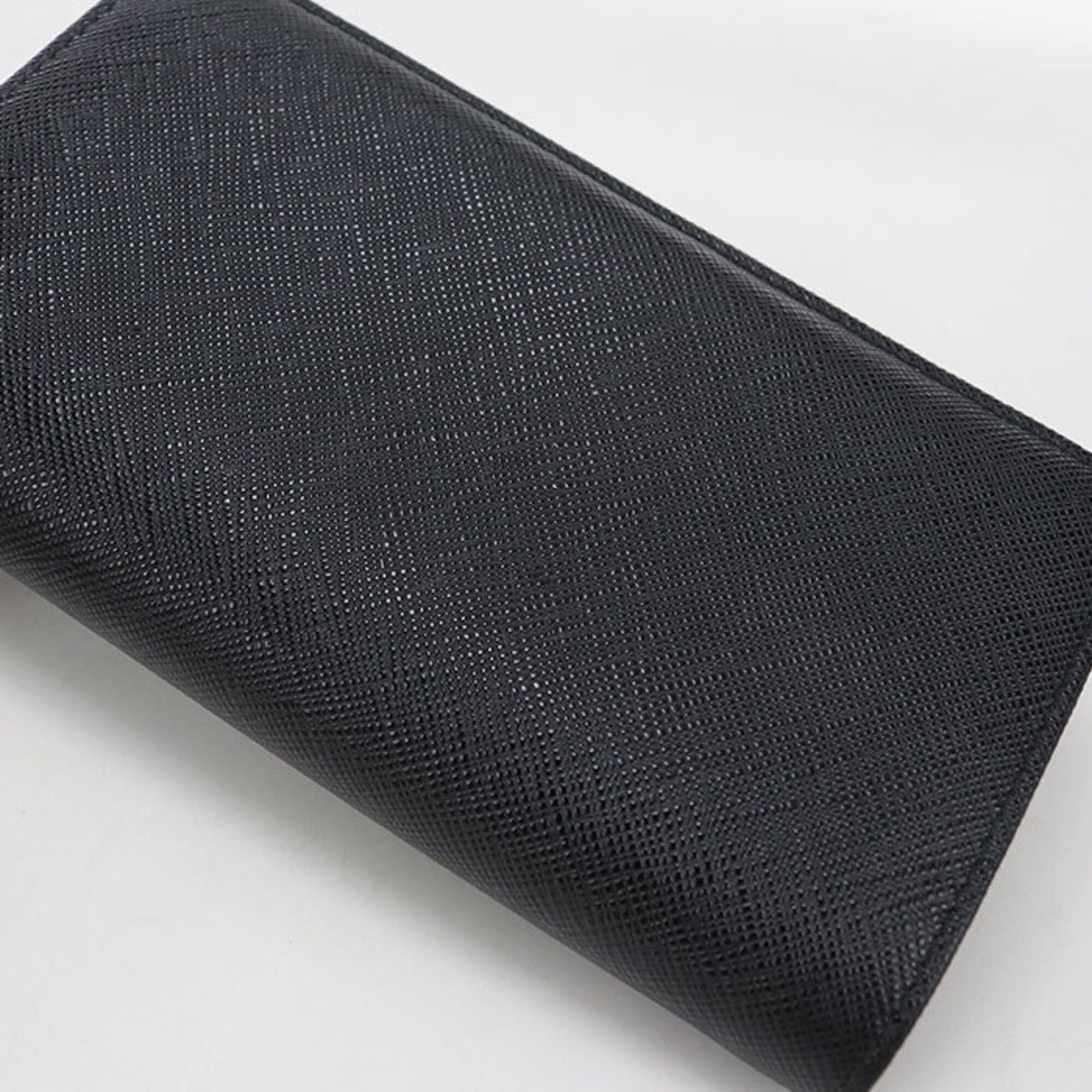 Prada Black Leather Wallet (Bi-Fold) (Pre-Owned)