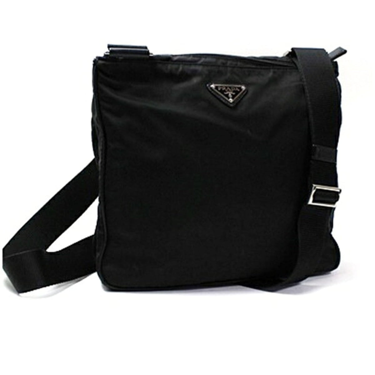 Prada Black Nylon Shoulder Bag (Pre-Owned)
