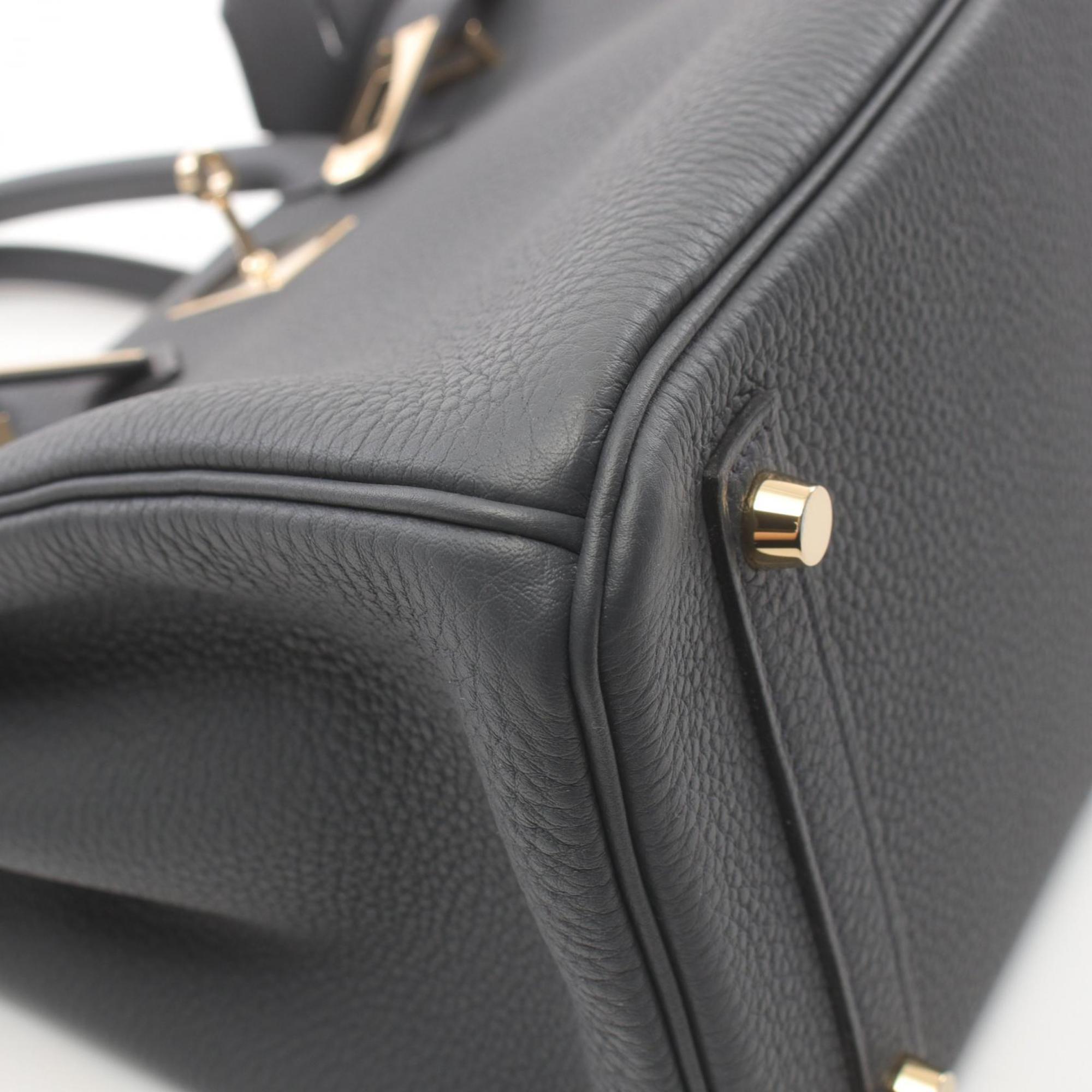 Hermes Birkin Gray Togo Leather Handbag (Pre-Owned)