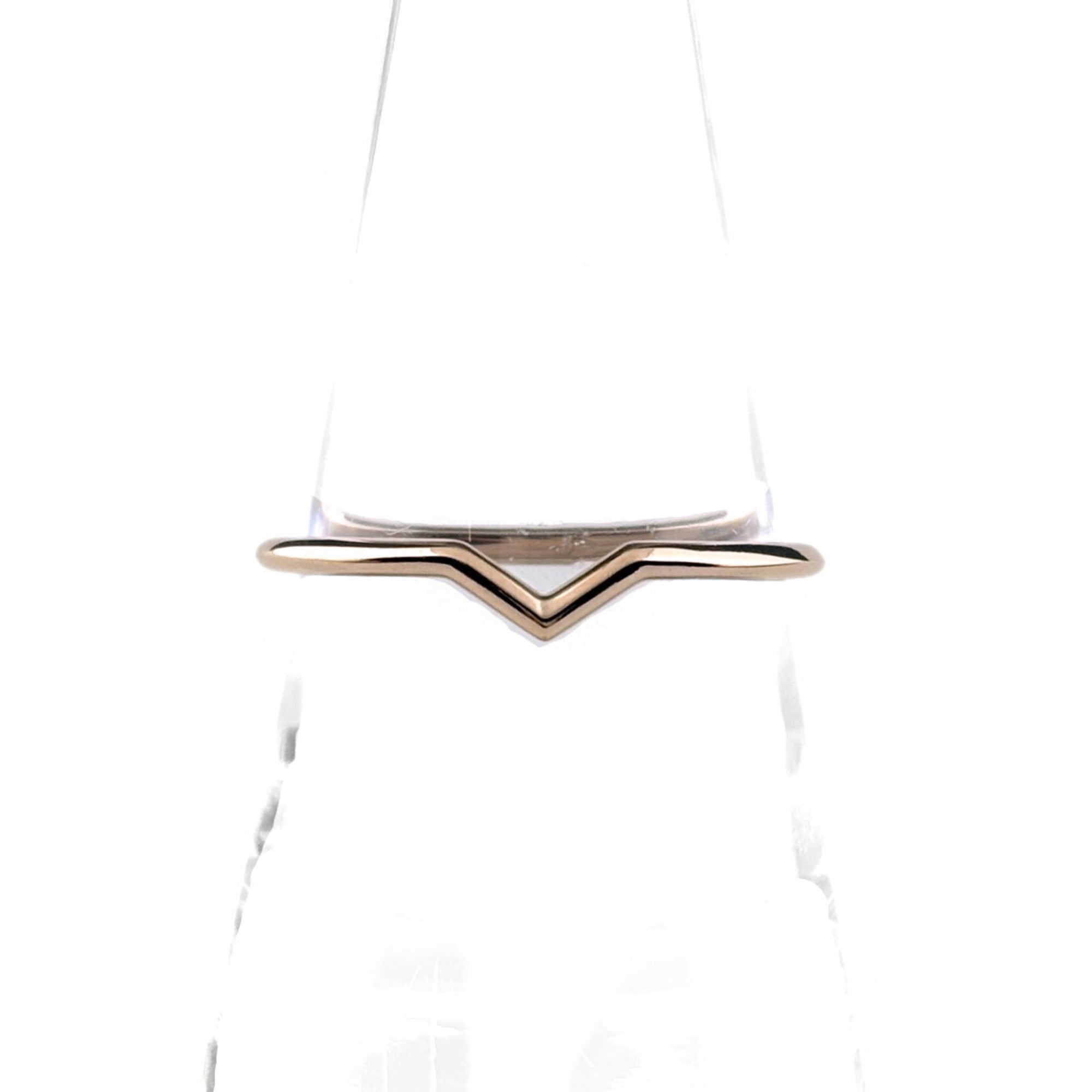 Tiffany Pink Gold (18K) Band Ring (Pre-Owned)