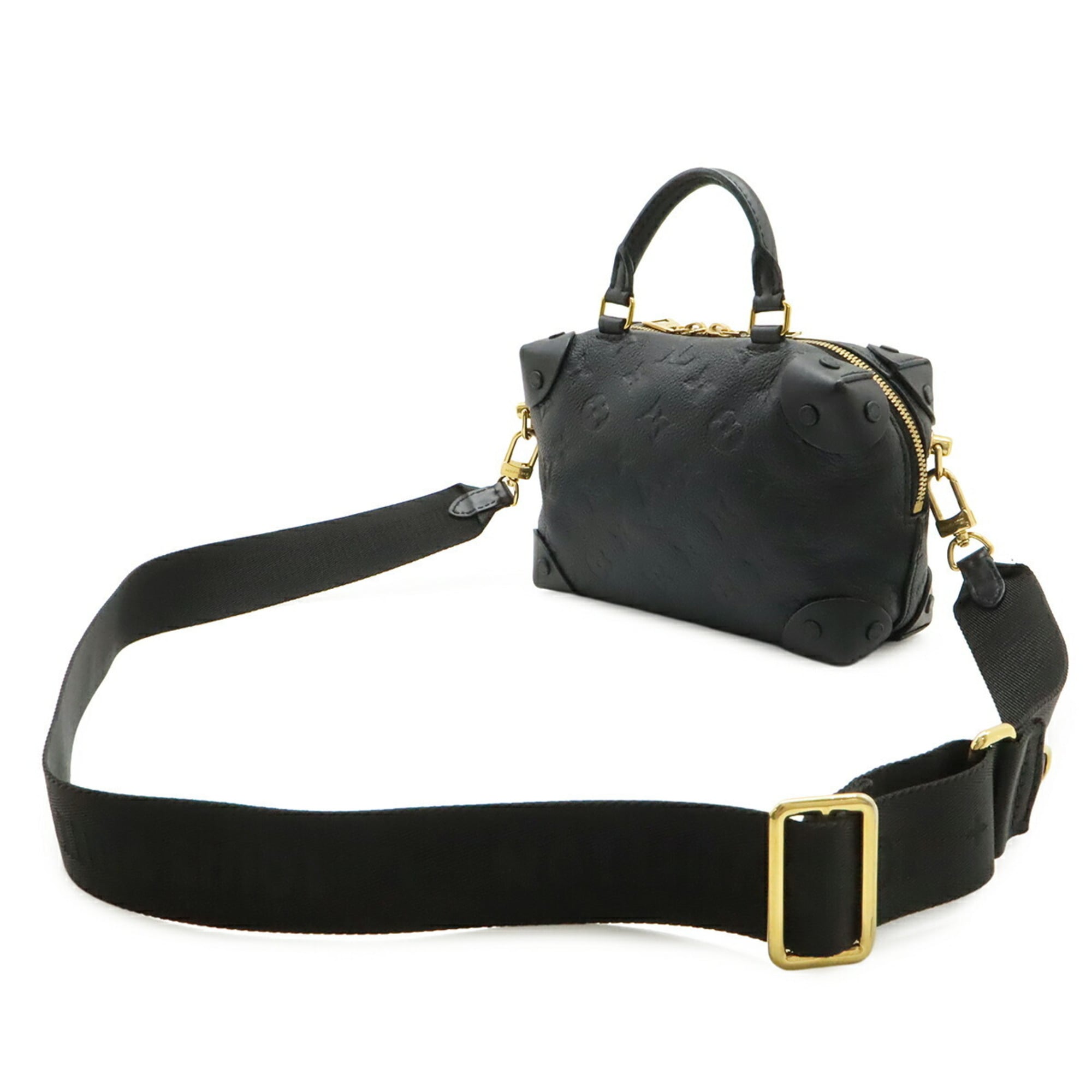 Louis Vuitton Noir Monogram Empreinte Handbag Shoulder Bag (Pre-Owned)