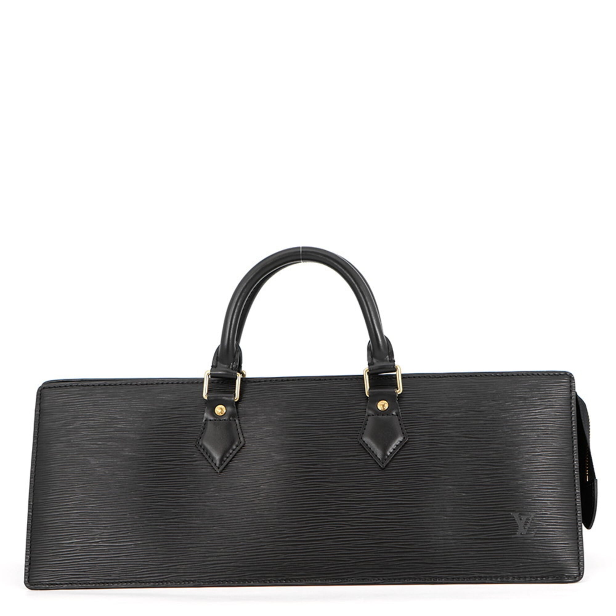 Louis Vuitton Black Noir Epi Leather Handbag (Pre-Owned)
