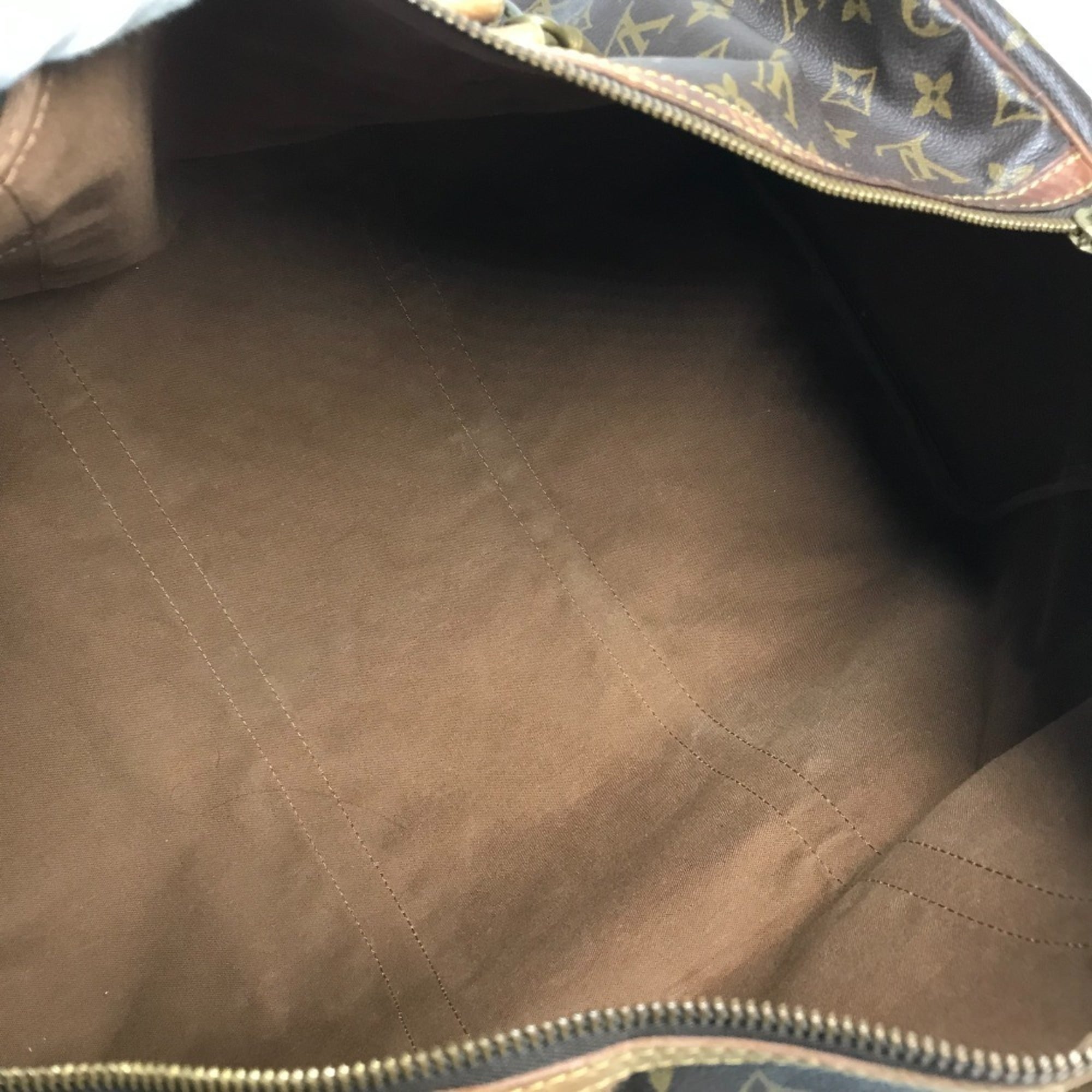Louis Vuitton Brown Monogram Monogram Boston Bag Handbag (Pre-Owned)