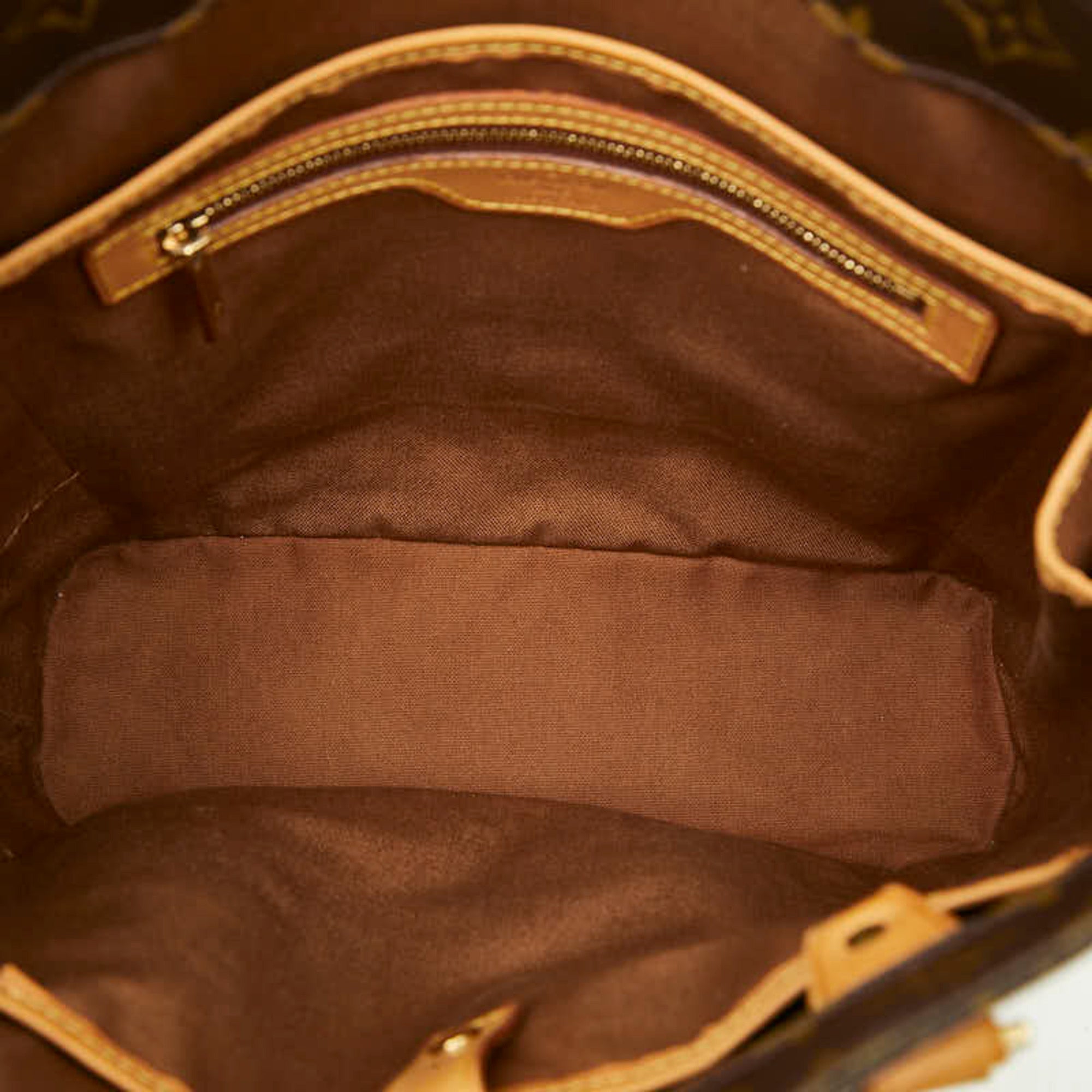 Louis Vuitton Brown Pvc Leather Tote Bag (Pre-Owned)