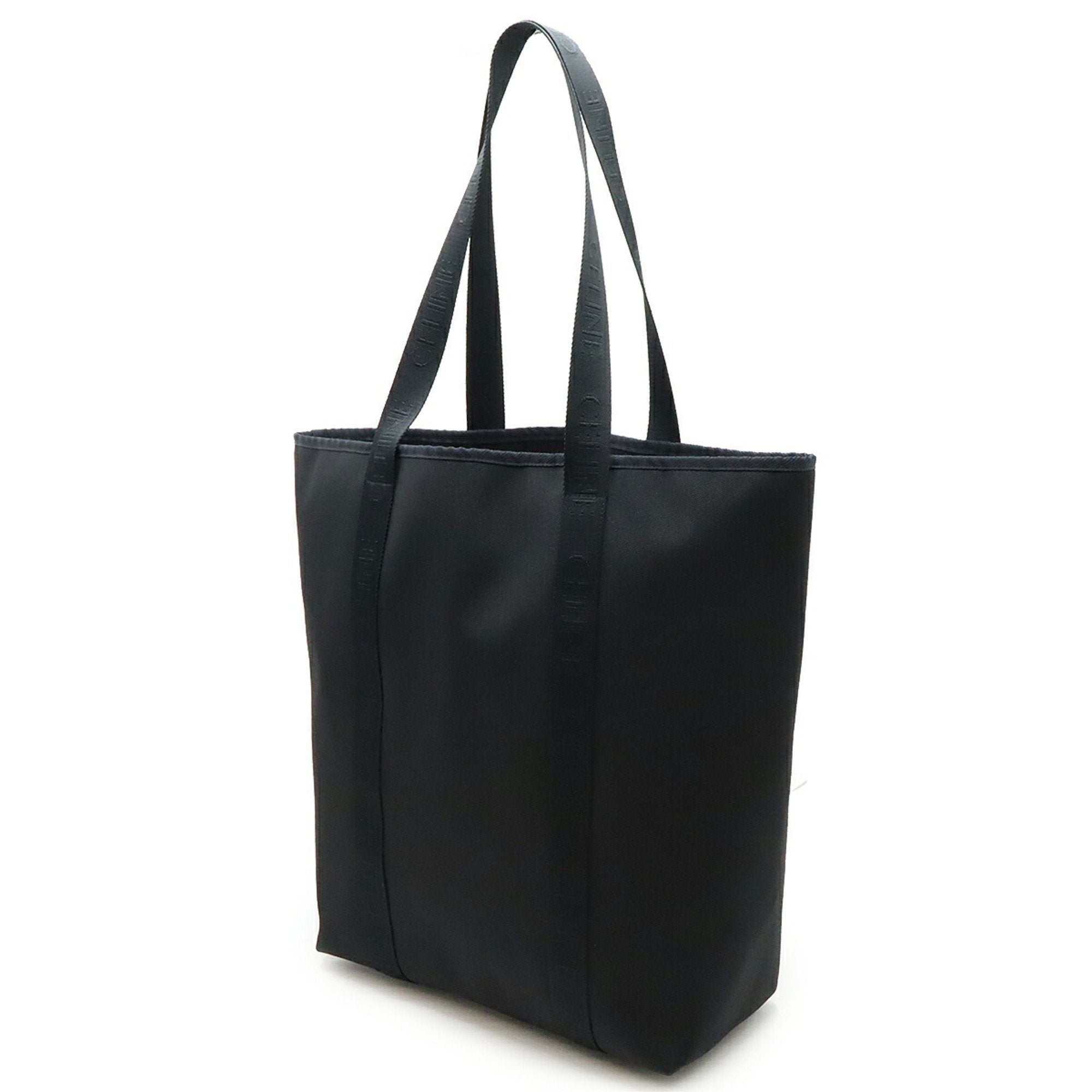 Celine Black Nylon Canvas Tote Bag (Pre-Owned)
