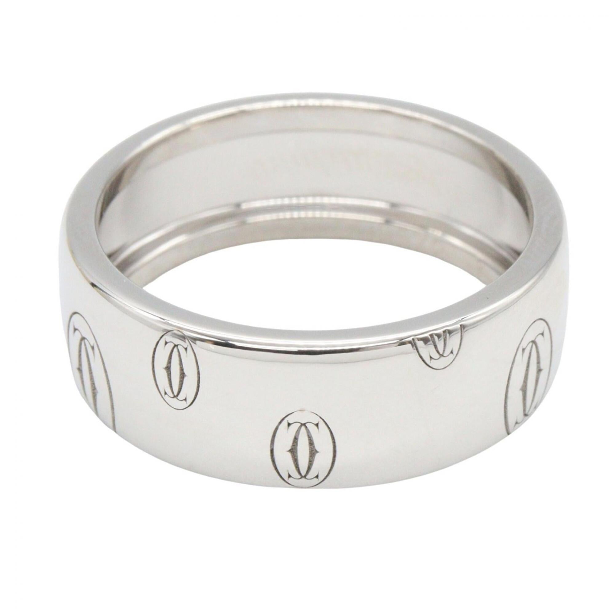 Cartier Silver White Gold (18K) Band Ring (Pre-Owned)