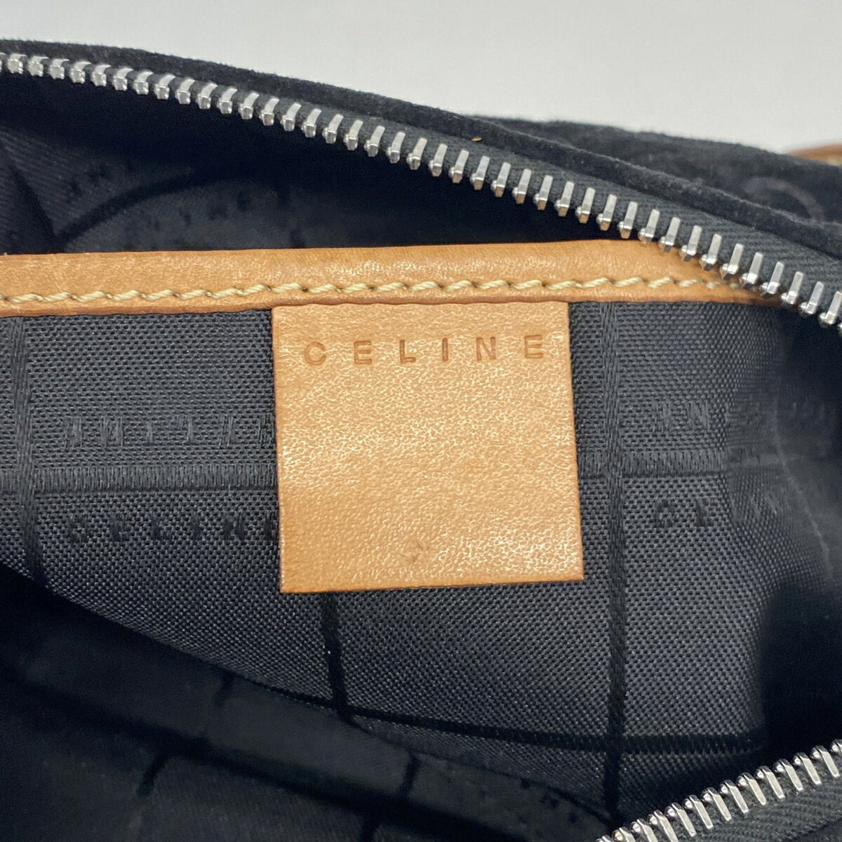 Celine Black Suede Handbag (Pre-Owned)