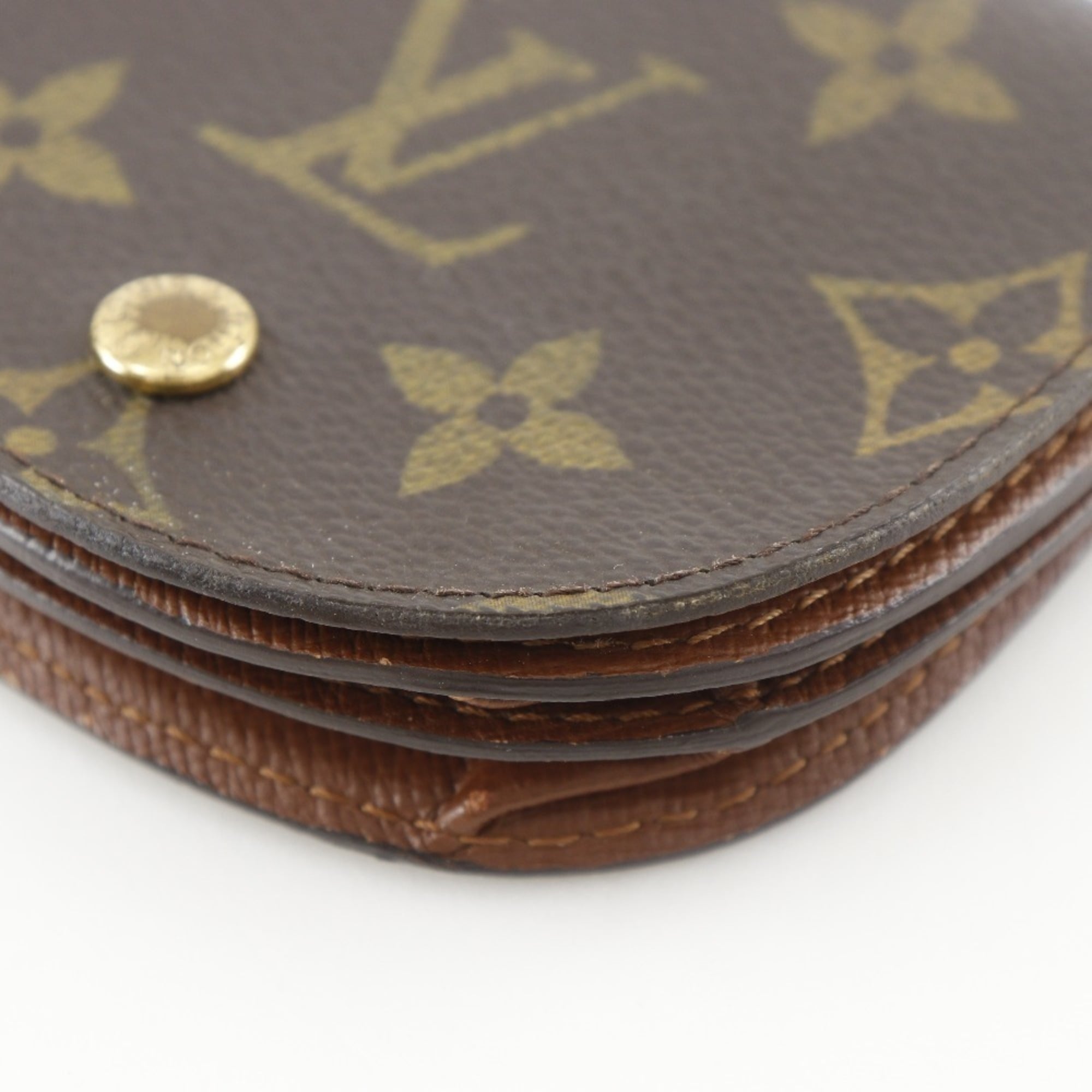 Louis Vuitton Monogram Brown Monogram Coin Purse/Coin Case (Pre-Owned)