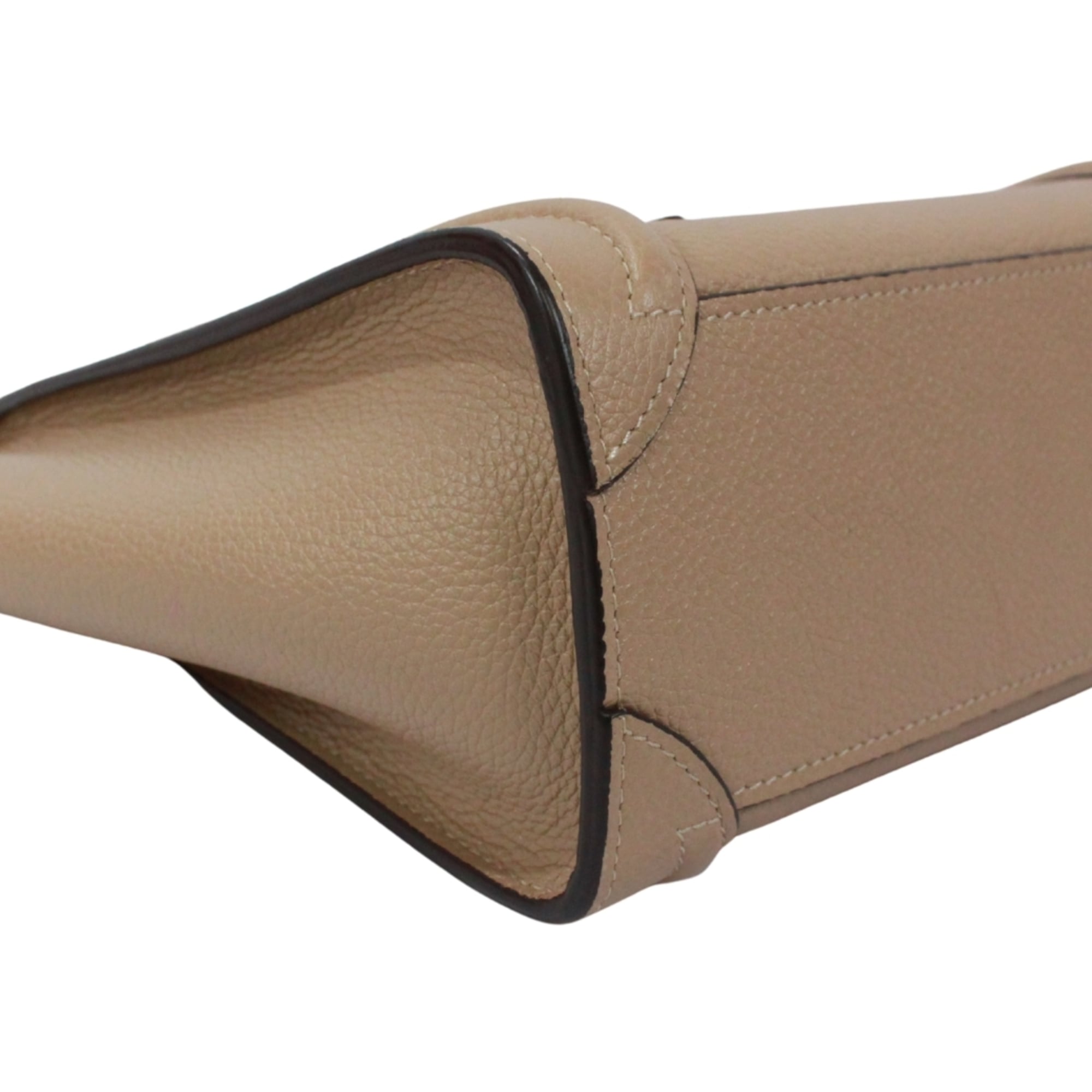 Celine Beige Leather Handbag (Pre-Owned)