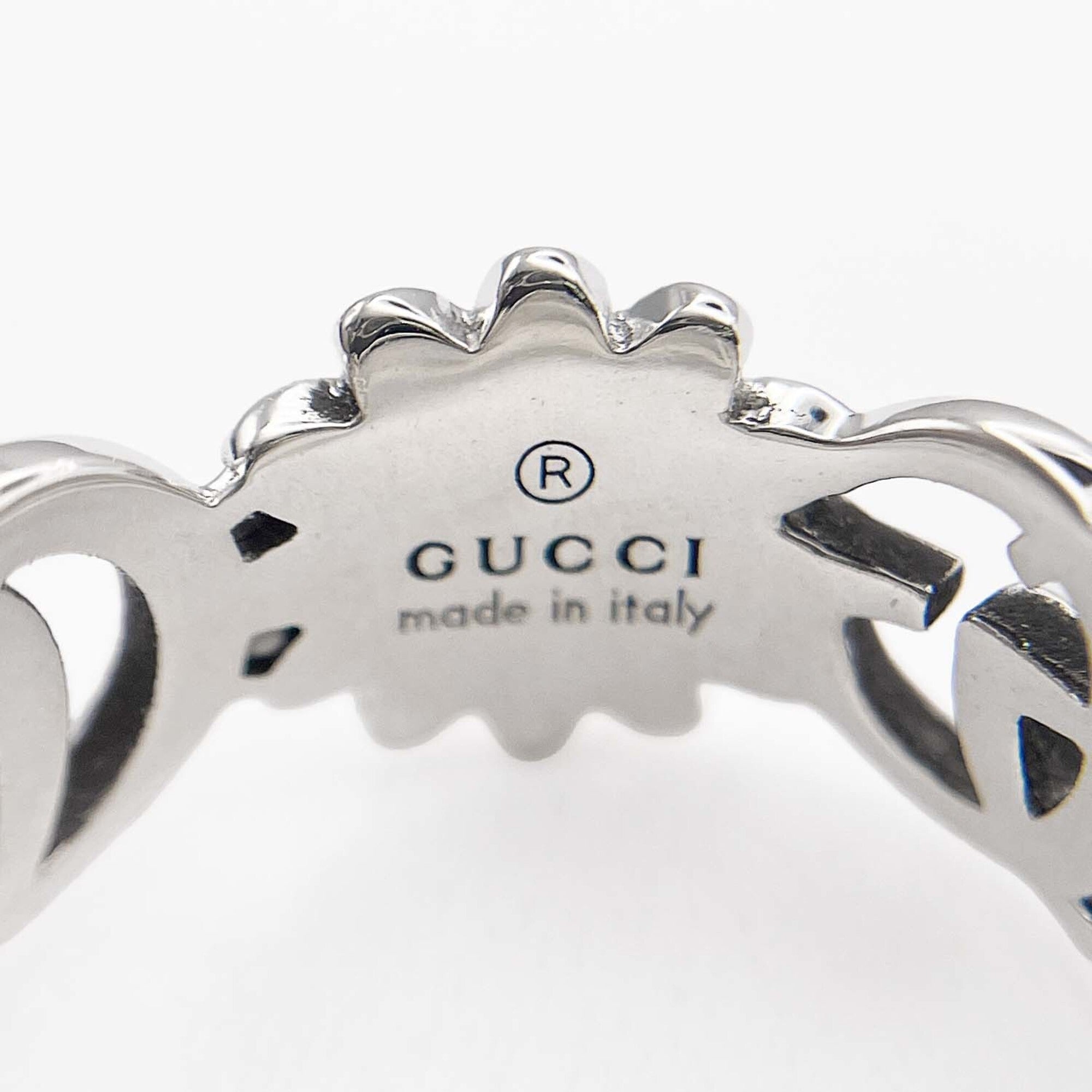 Gucci Silver Silver 925 Band Ring (Pre-Owned)