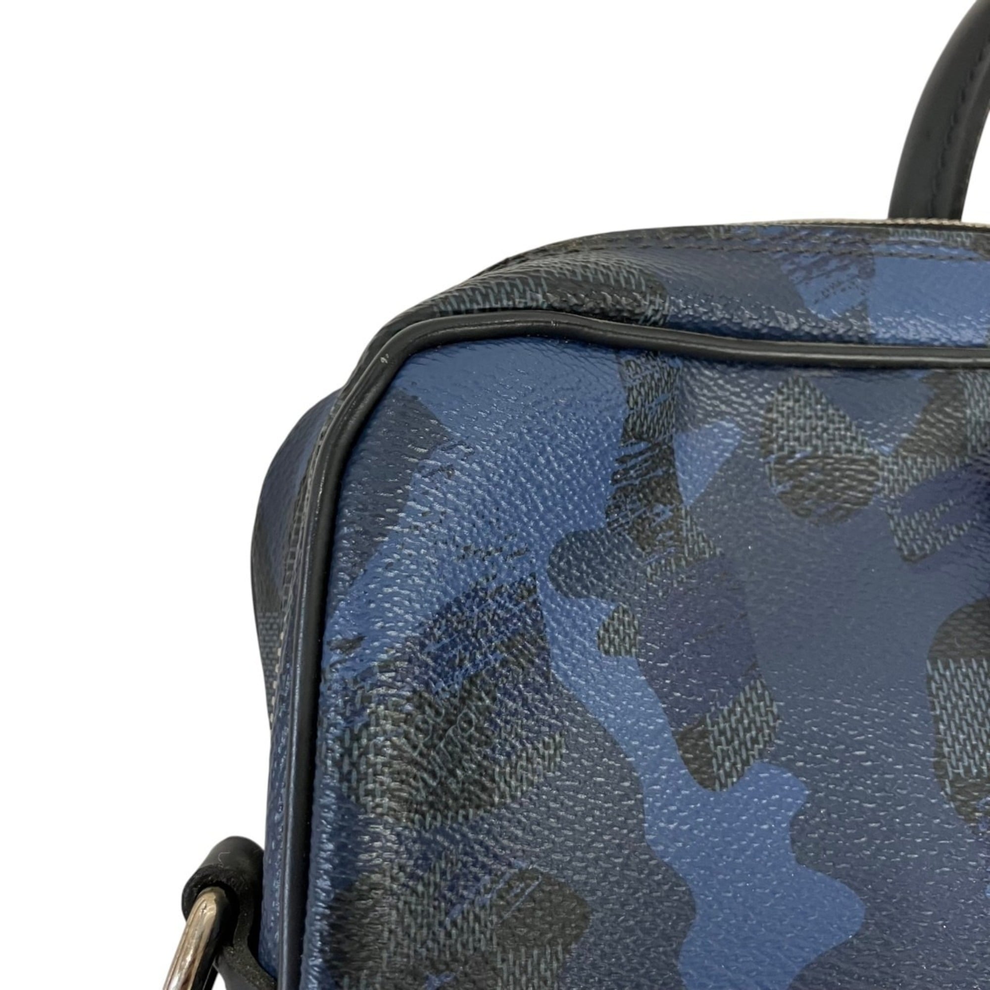 Louis Vuitton Damier Cobalt Damier Canvas Leather (Pre-Owned)