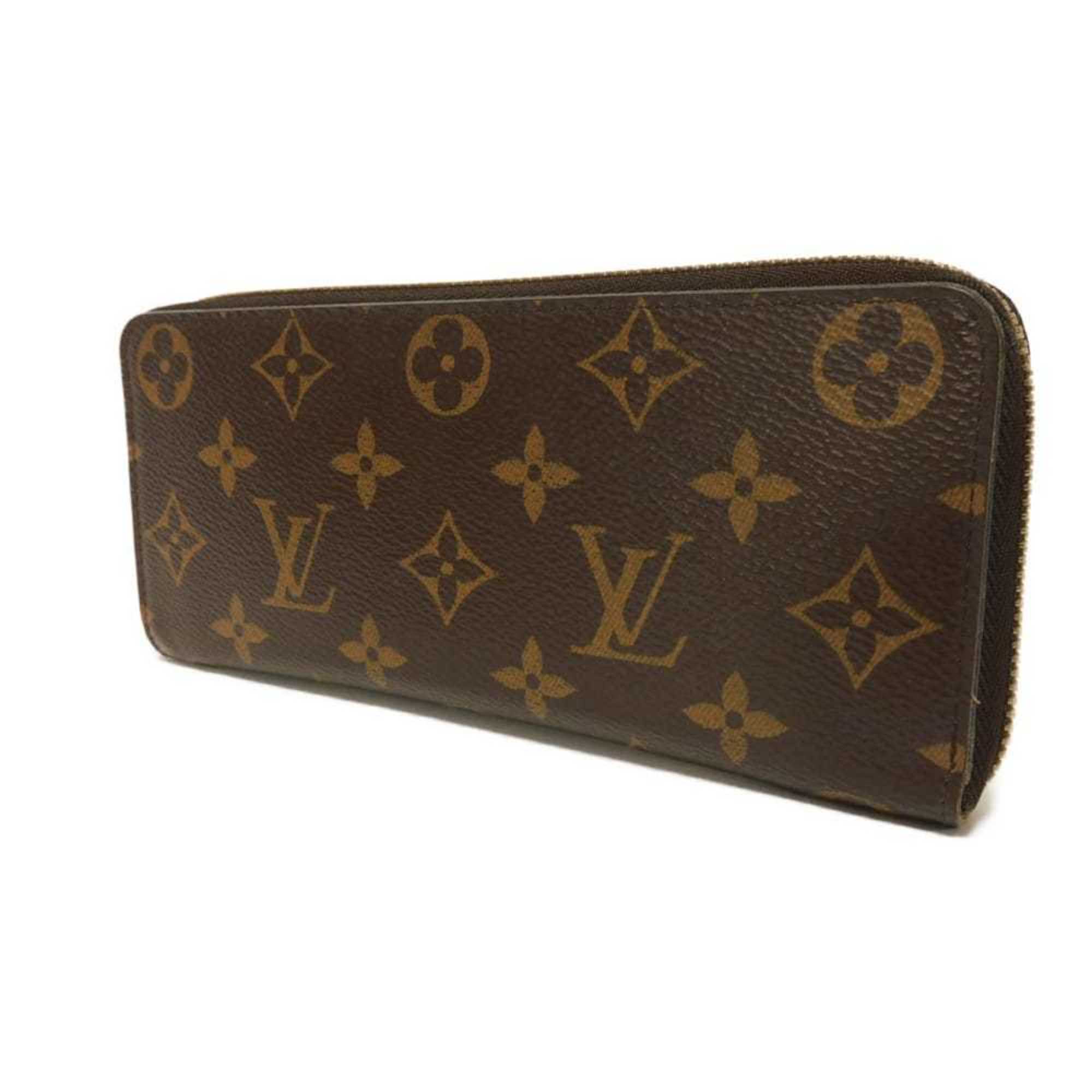 Louis Vuitton Brown Monogram Pink Rose Ballerine Monogram Canvas Leather Long Wallet (Bi-Fold) (Pre-Owned)