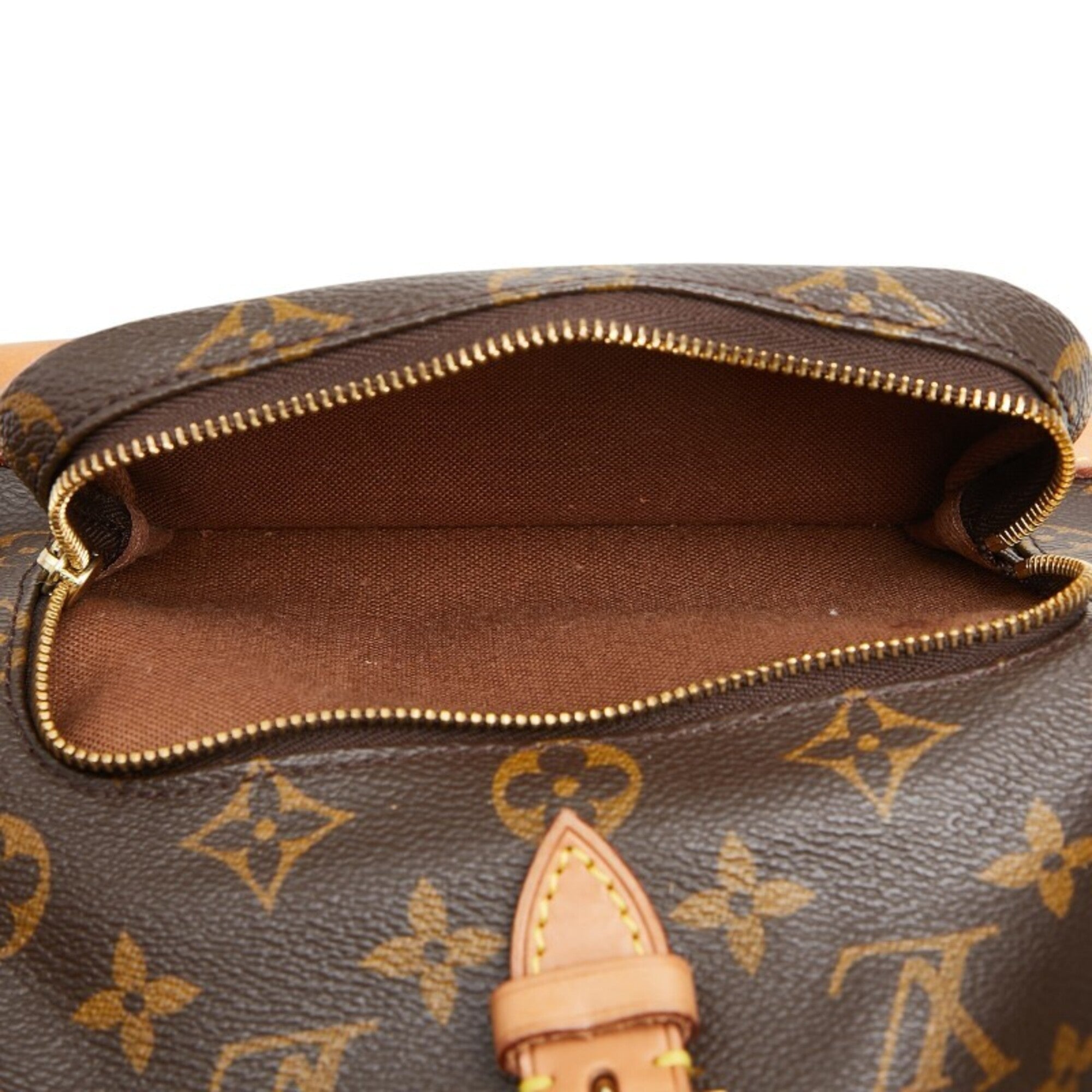 Louis Vuitton Monogram Brown Pvc Leather Backpack (Pre-Owned)