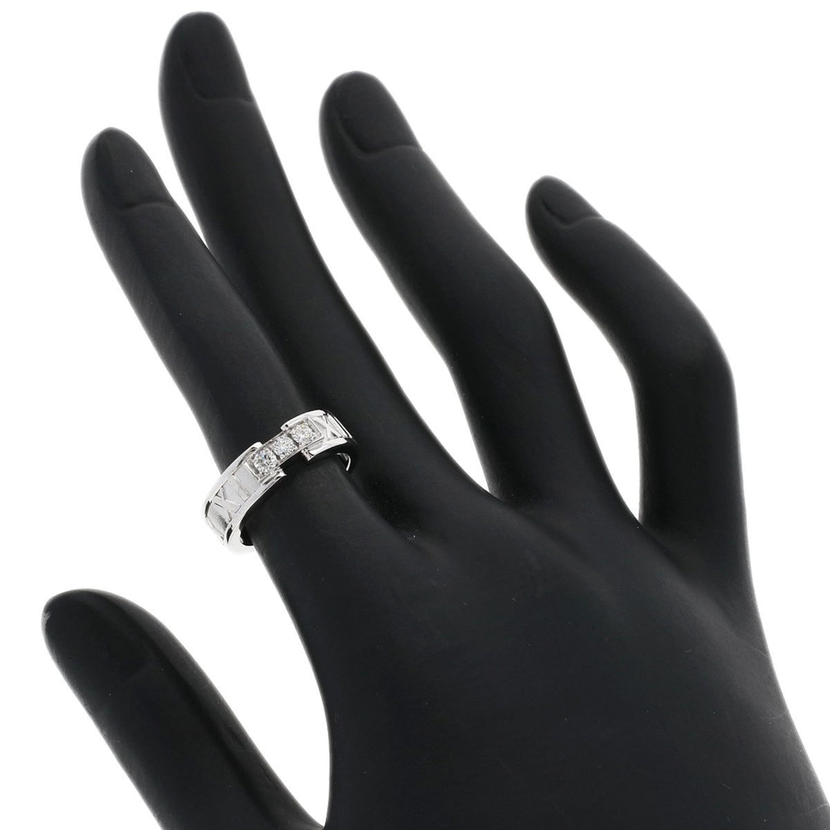 Tiffany White Gold (18K) Band Ring (Pre-Owned)