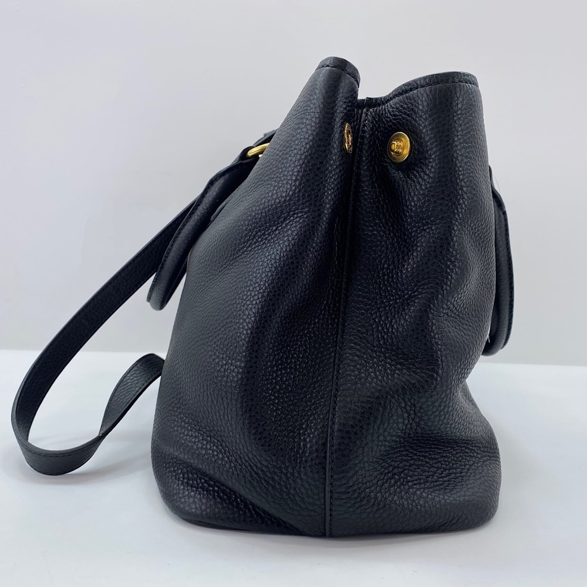 Prada Black Handbag Shoulder Bag (Pre-Owned)