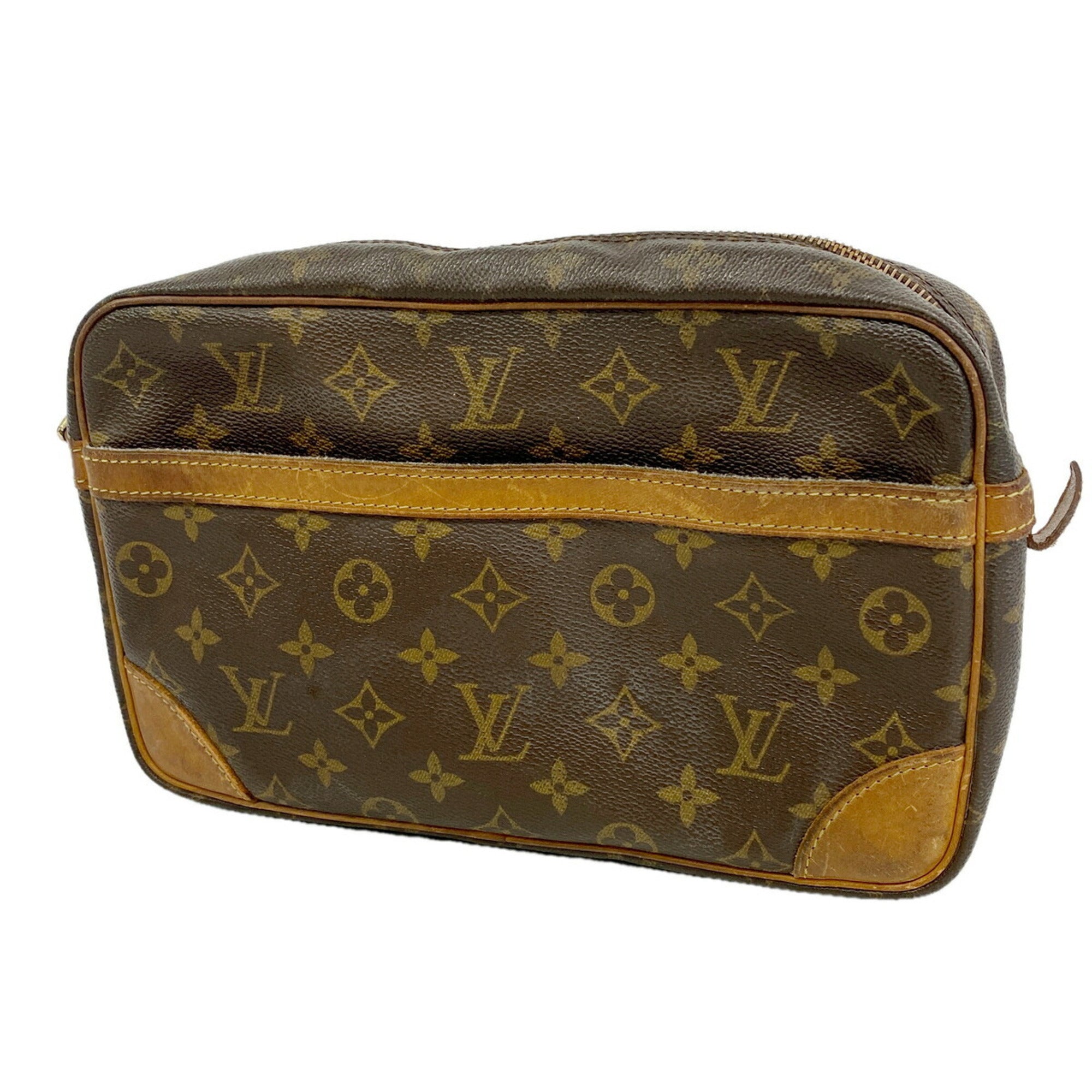 Louis Vuitton Brown Clutch Bag (Pre-Owned)