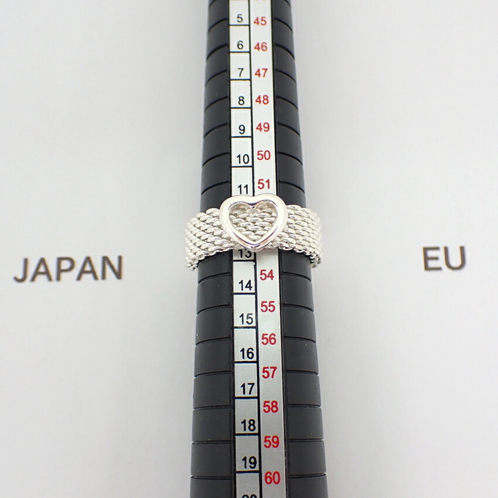 Tiffany Silver Sterling Silver 925 Band Ring (Pre-Owned)