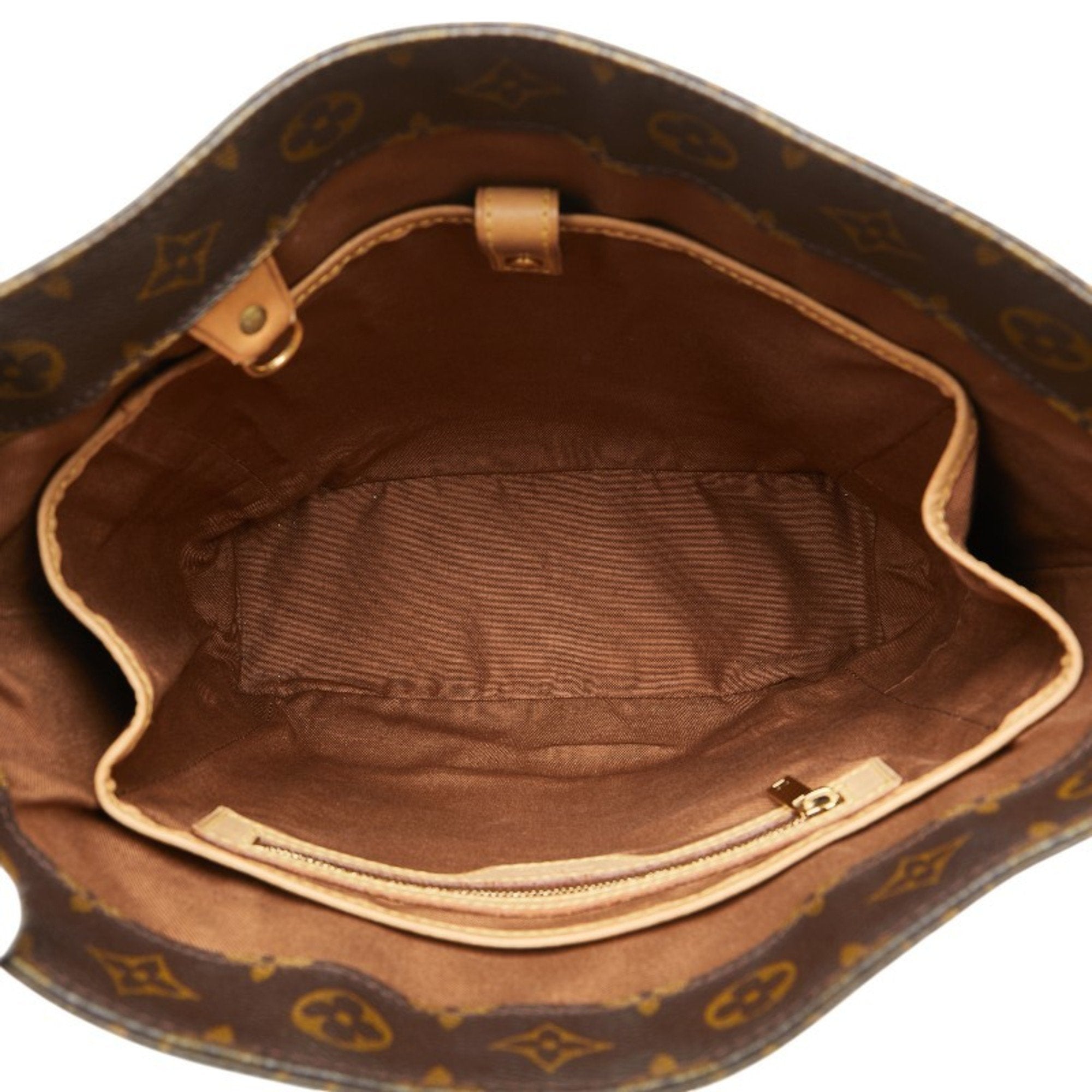 Louis Vuitton Brown Pvc Leather Shoulder Bag Tote Bag (Pre-Owned)