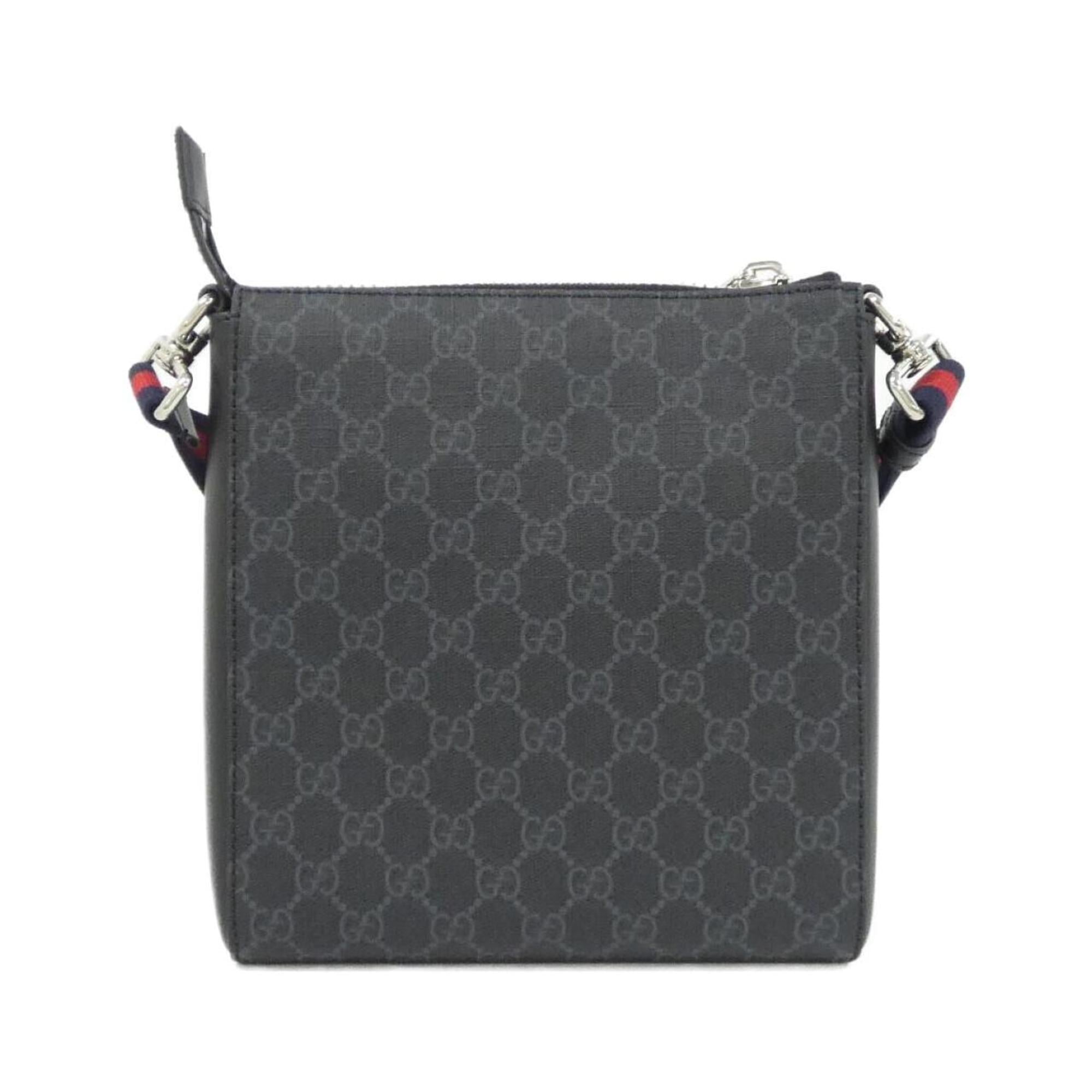 Gucci Black Gg Supreme Shoulder Bag (Pre-Owned)