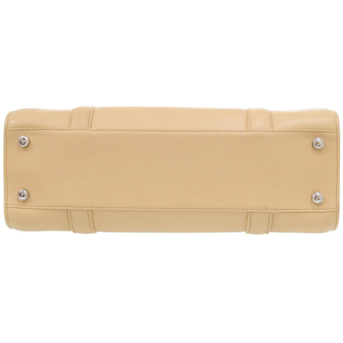 Cartier Beige Leather Tote Bag (Pre-Owned)
