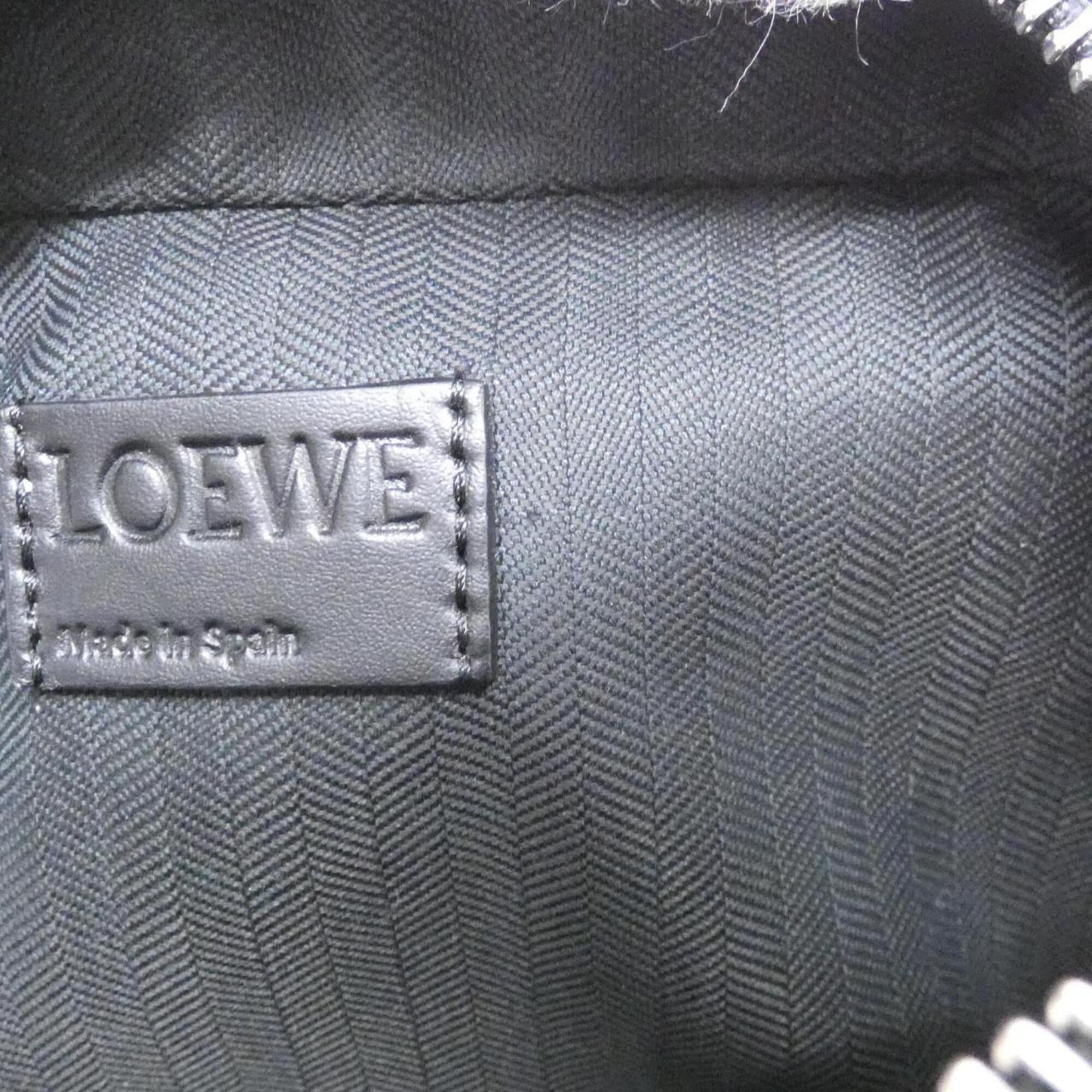 Loewe Black Leather Shoulder Bag (Pre-Owned)