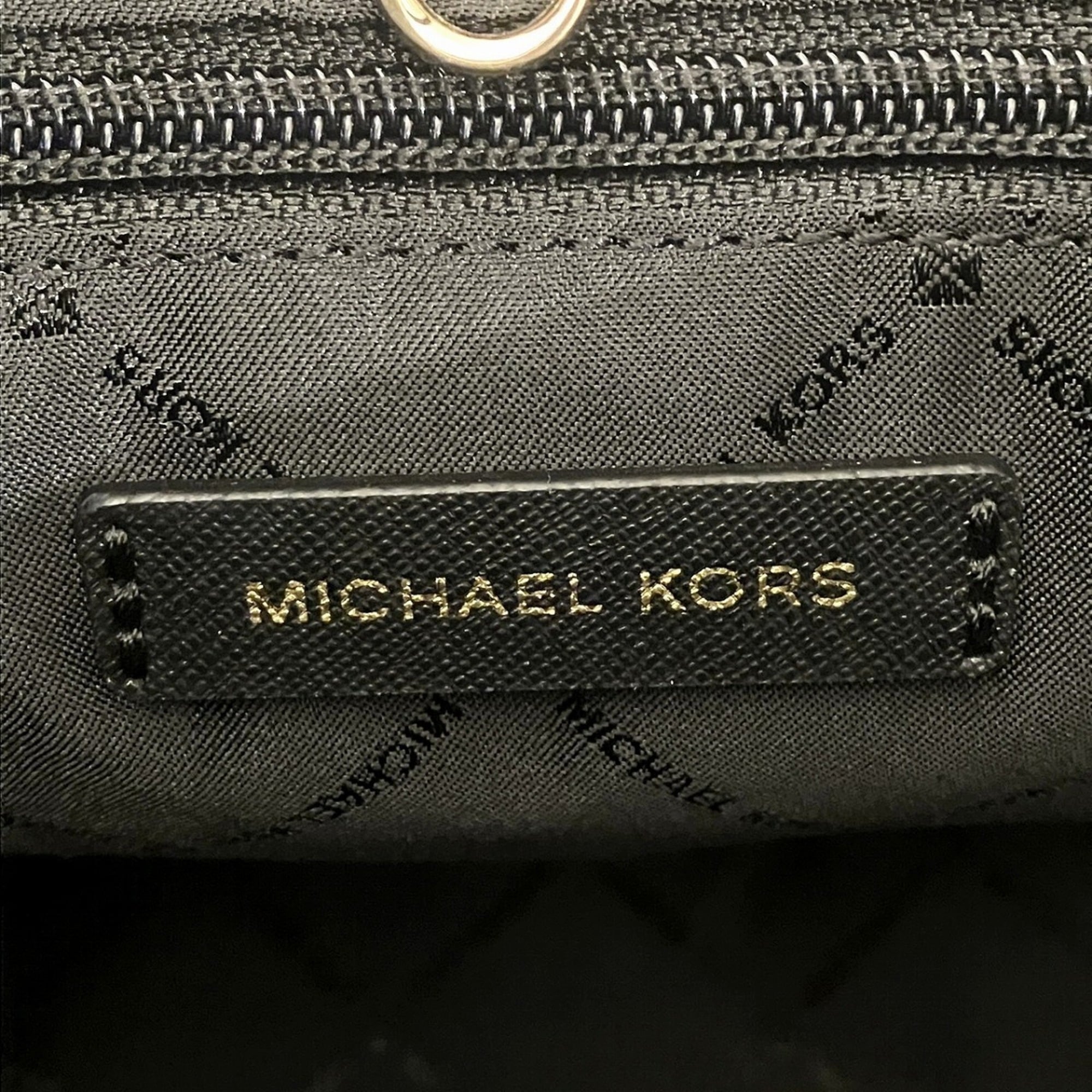 Michael Kors Black Pvc Tote Bag (Pre-Owned)