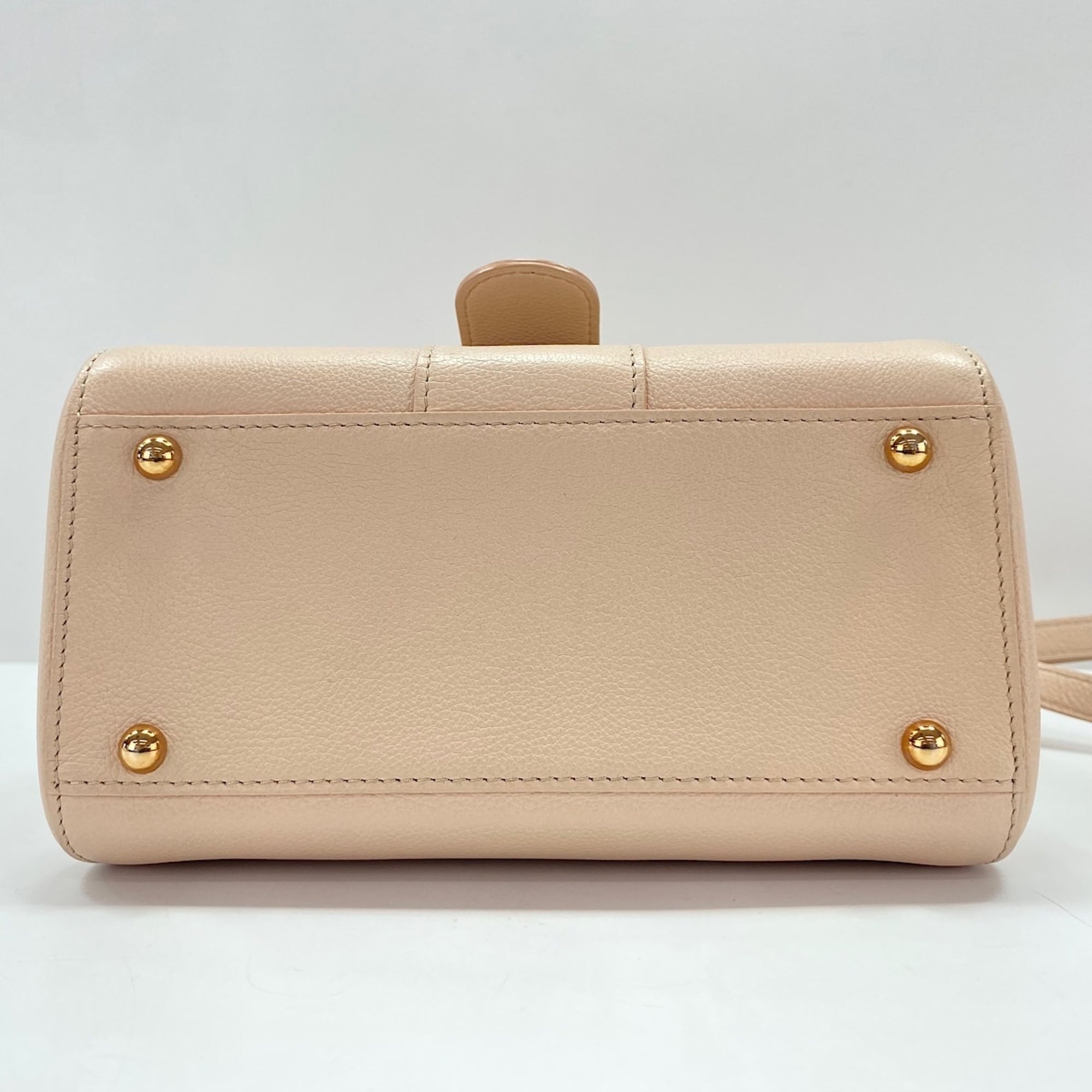 Delvaux Pink Handbag Shoulder Bag (Pre-Owned)