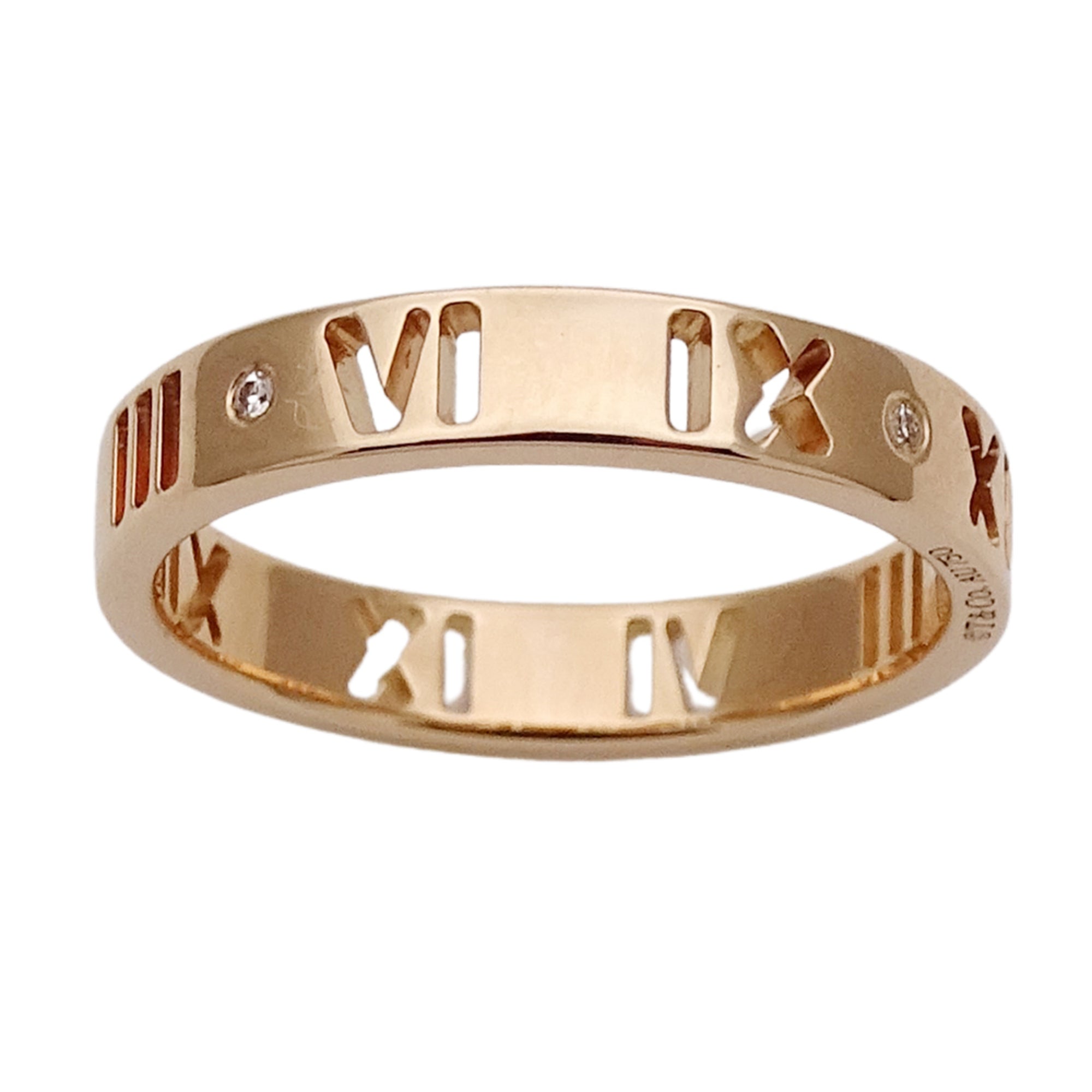 Tiffany Pink Gold Pink Gold (18K) Band Ring (Pre-Owned)