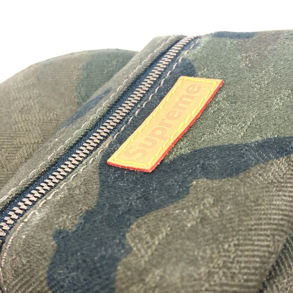 Louis Vuitton Camouflage Green Canvas Backpack (Pre-Owned)