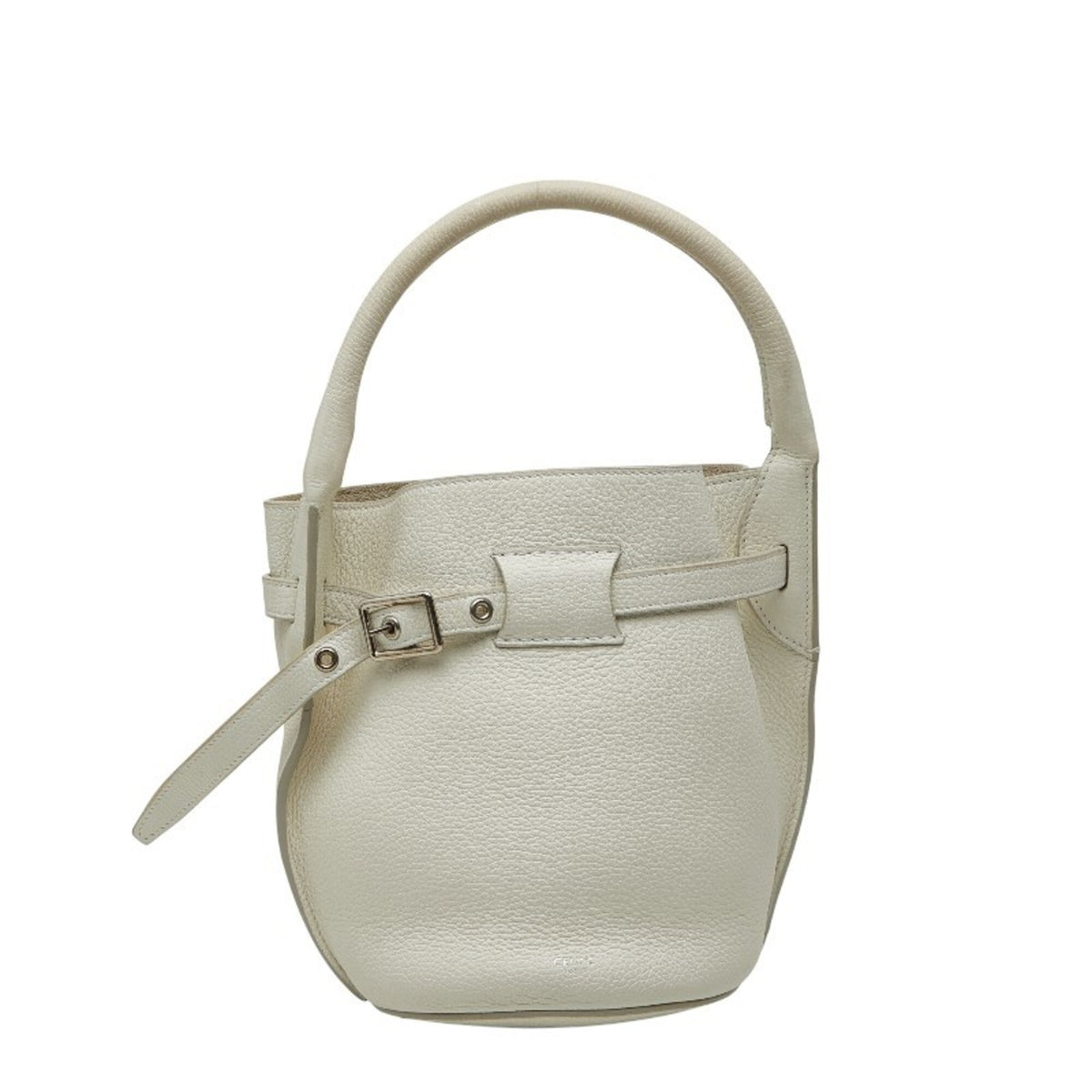 Celine White Leather Handbag (Pre-Owned)