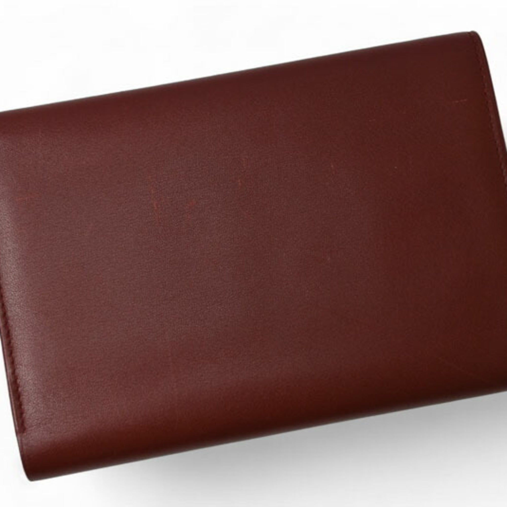 Cartier Must Bordeaux Wallet (Tri-Fold) (Pre-Owned)