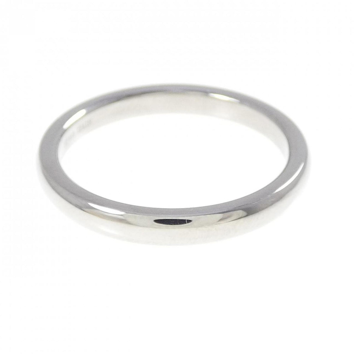 Tiffany Platinum Platinum 950 Band Ring (Pre-Owned)