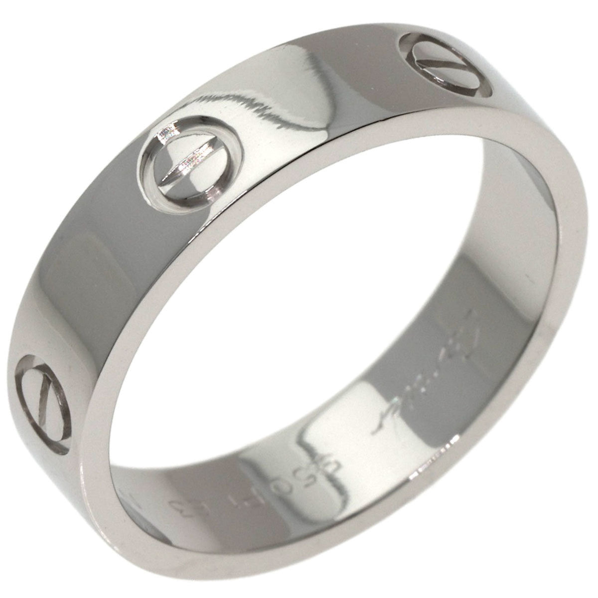 Cartier Platinum 950 Band Ring (Pre-Owned)