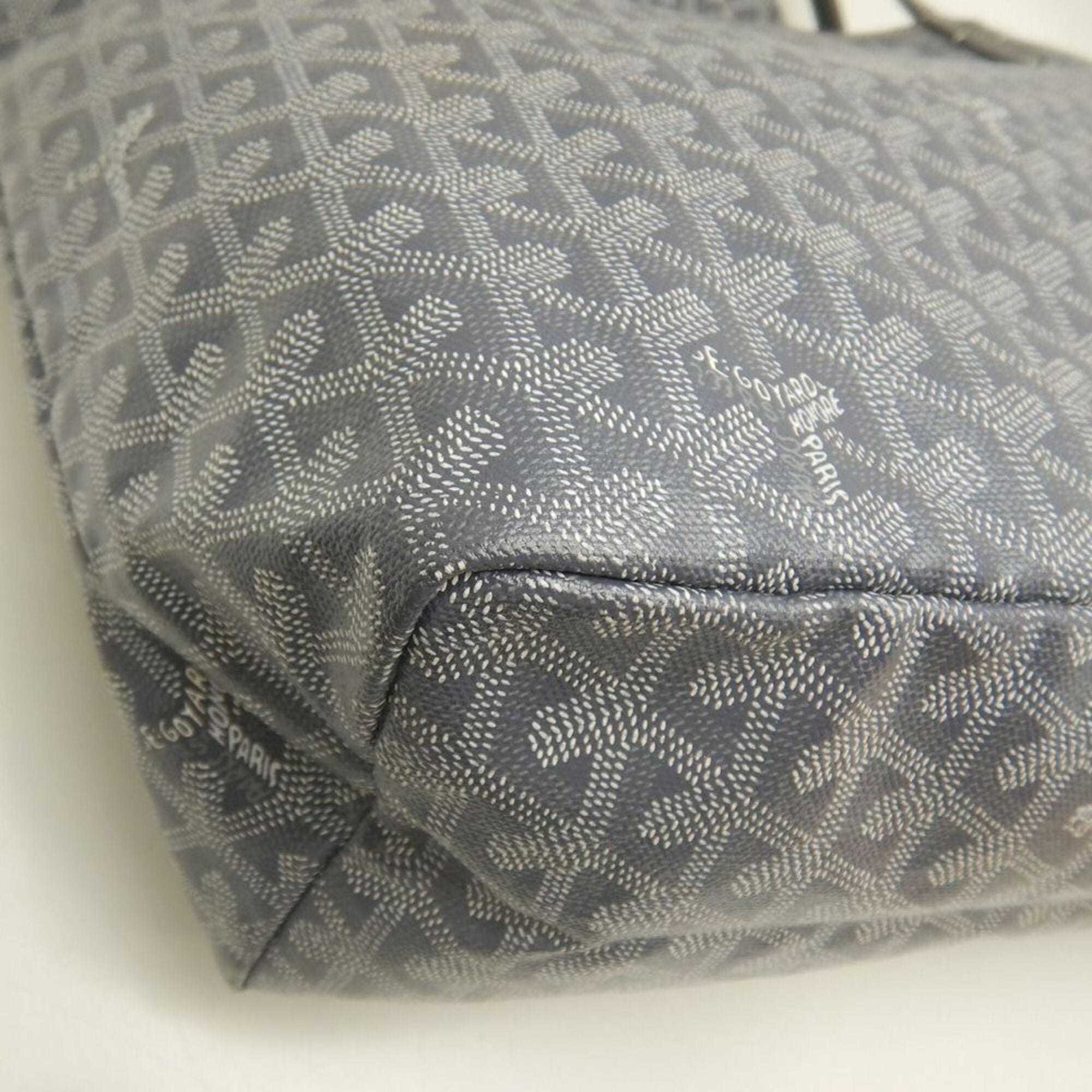 Goyard Gray Coated Canvas Tote Bag (Pre-Owned)