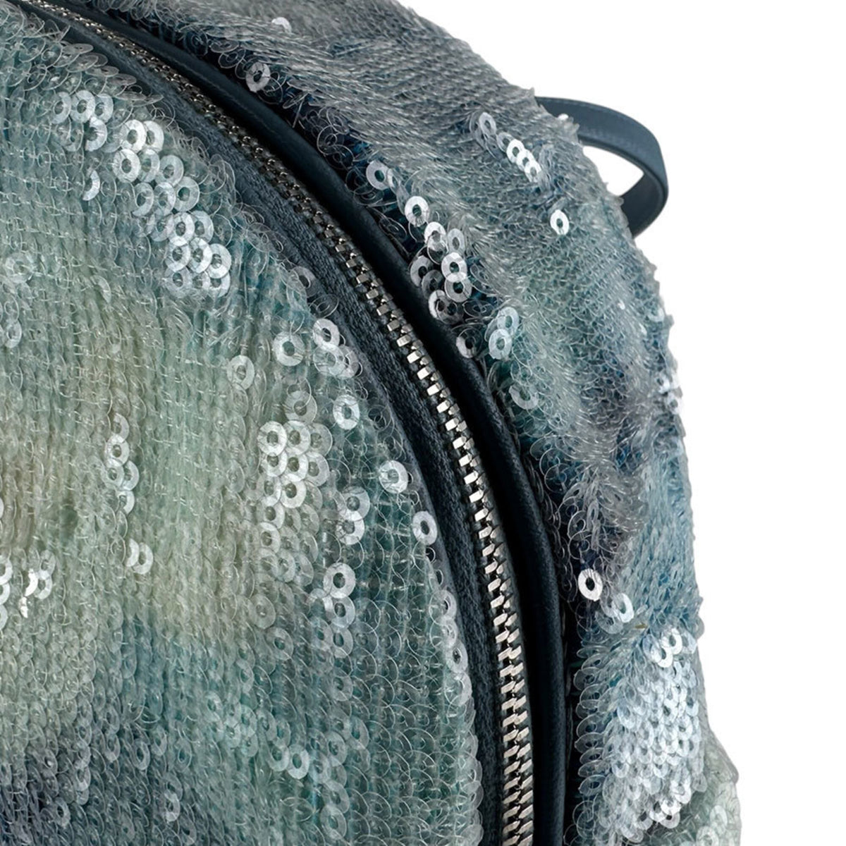Chanel Blue Spangles Backpack (Pre-Owned)