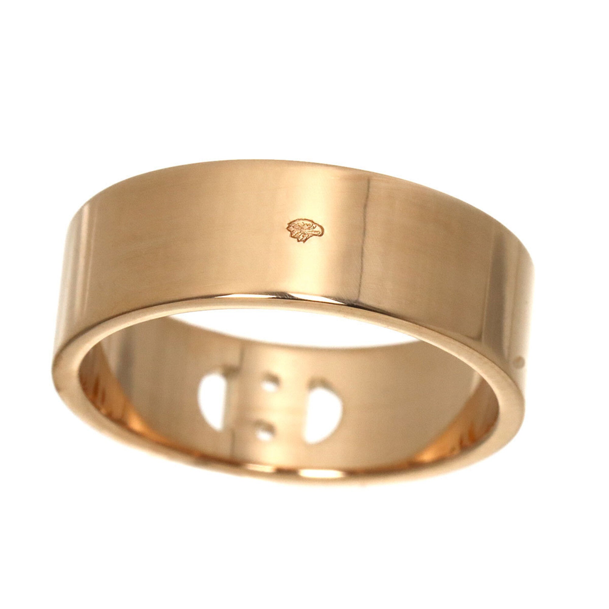 Hermes Pink Gold (18K) Band Ring (Pre-Owned)