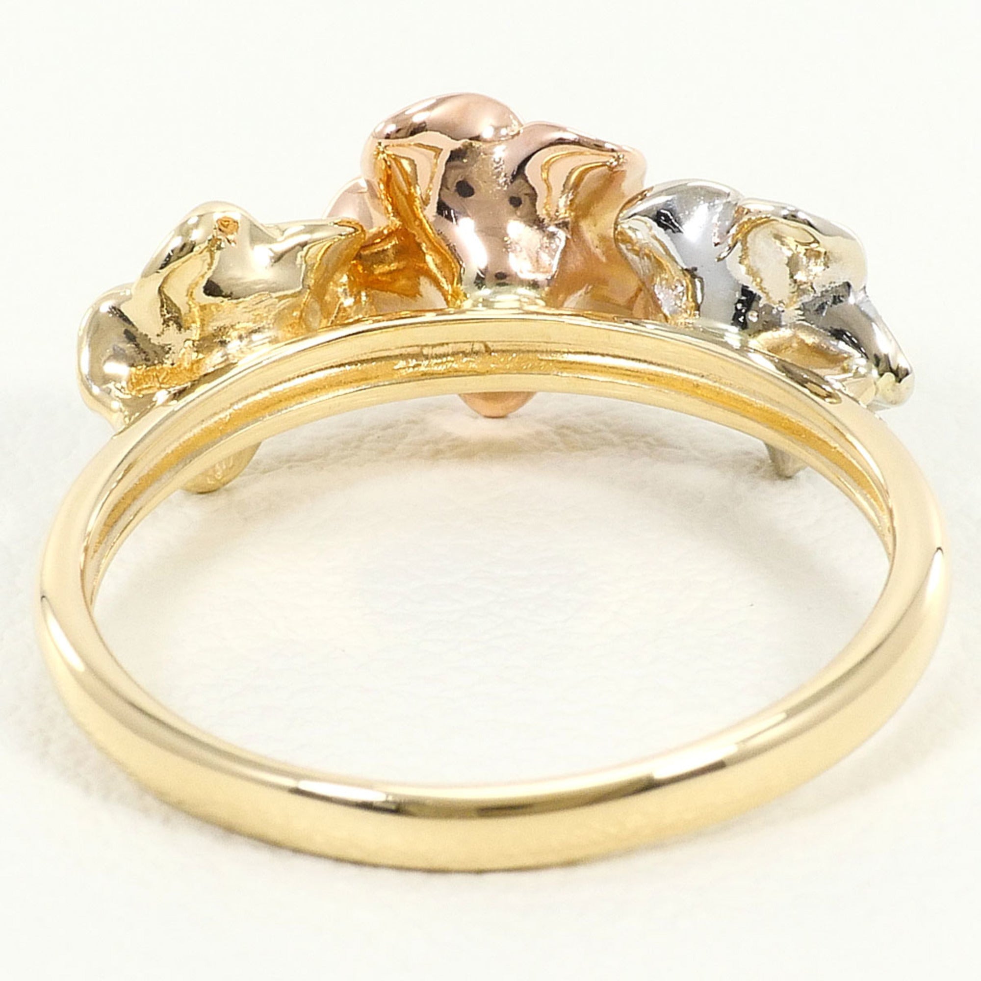 Unbranded Pink Gold White Gold Yellow Gold Pink Gold (14K) White Gold (14K) Yellow Gold (14K) Band Ring (Pre-Owned)