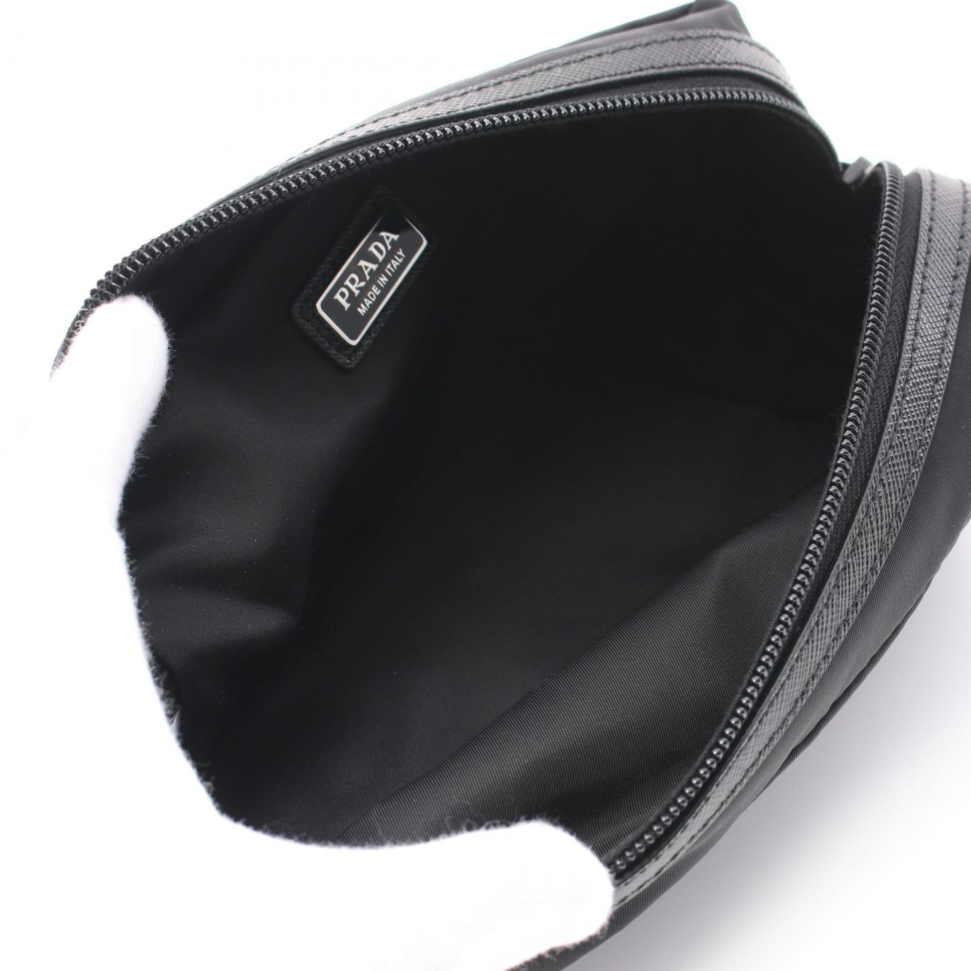 Prada Black Nylon Pouch (Pre-Owned)