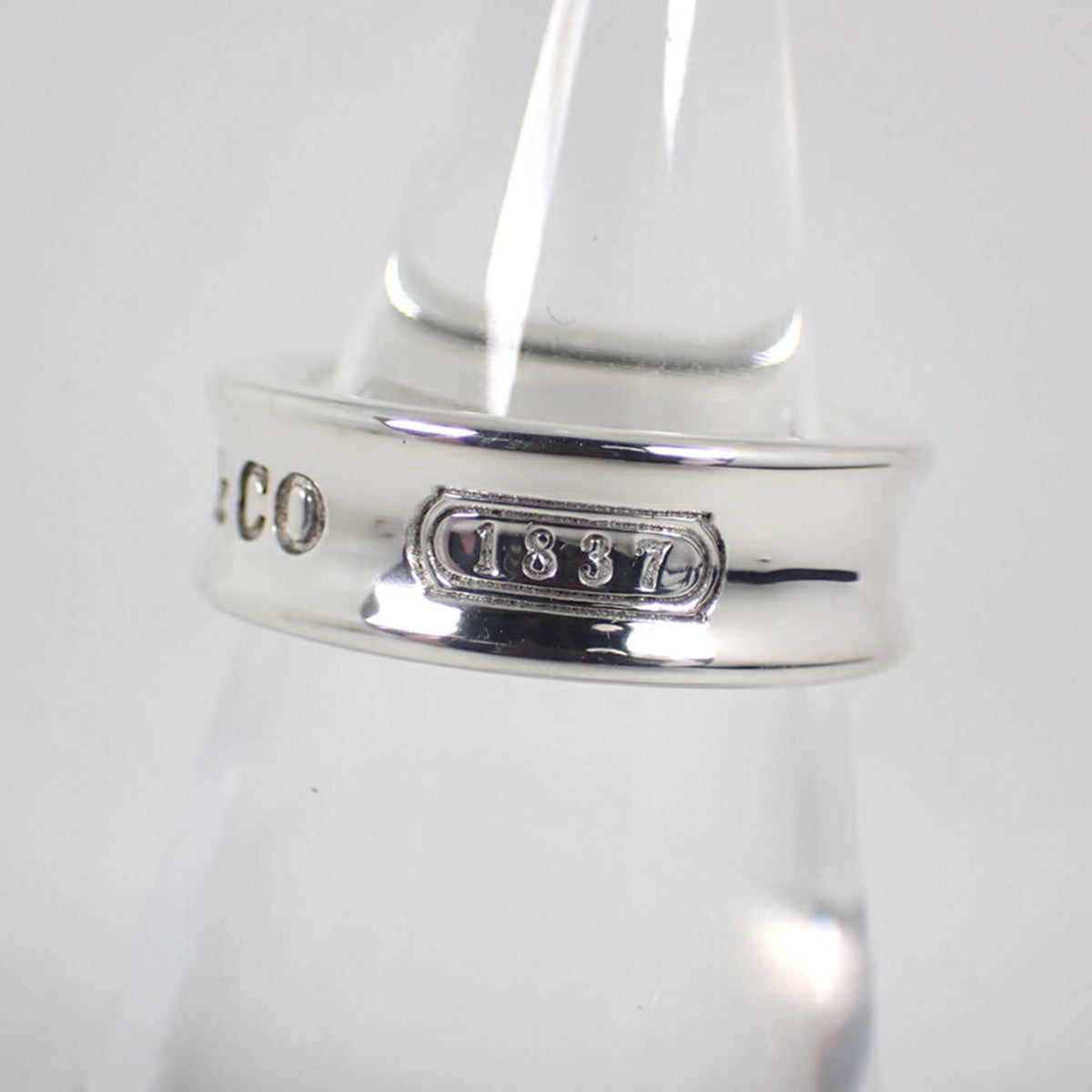 Tiffany Sterling Silver 925 Band Ring (Pre-Owned)