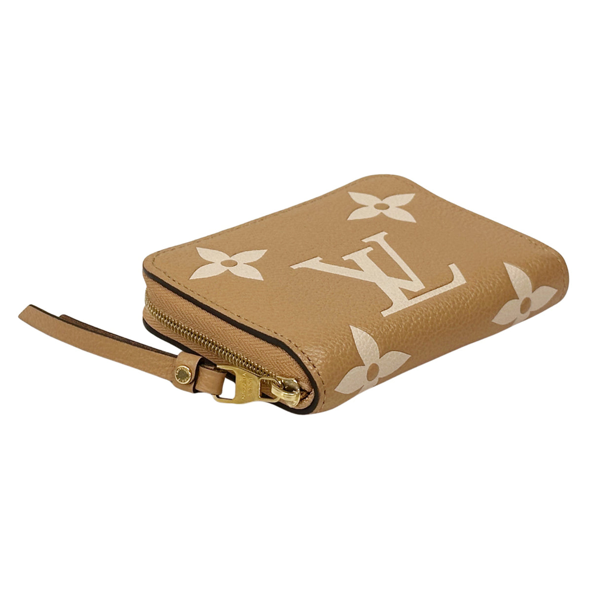 Louis Vuitton Beige Bicolor Monogram Monogram Empreinte Long Wallet (Bi-Fold) (Pre-Owned)