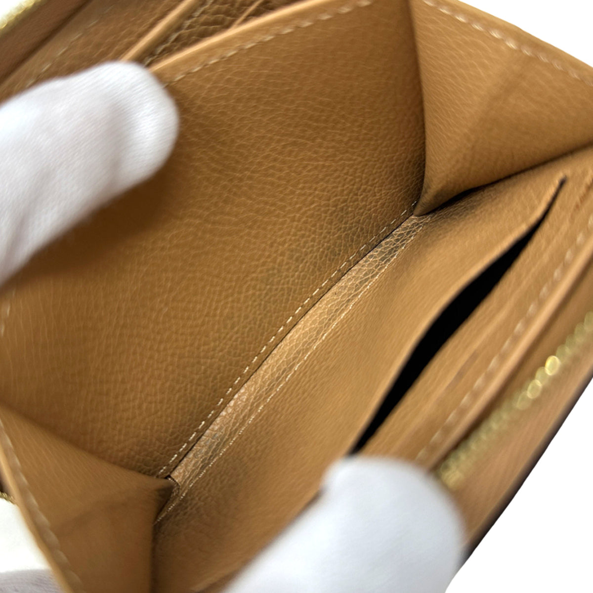 Louis Vuitton Beige Bicolor Monogram Monogram Empreinte Long Wallet (Bi-Fold) (Pre-Owned)