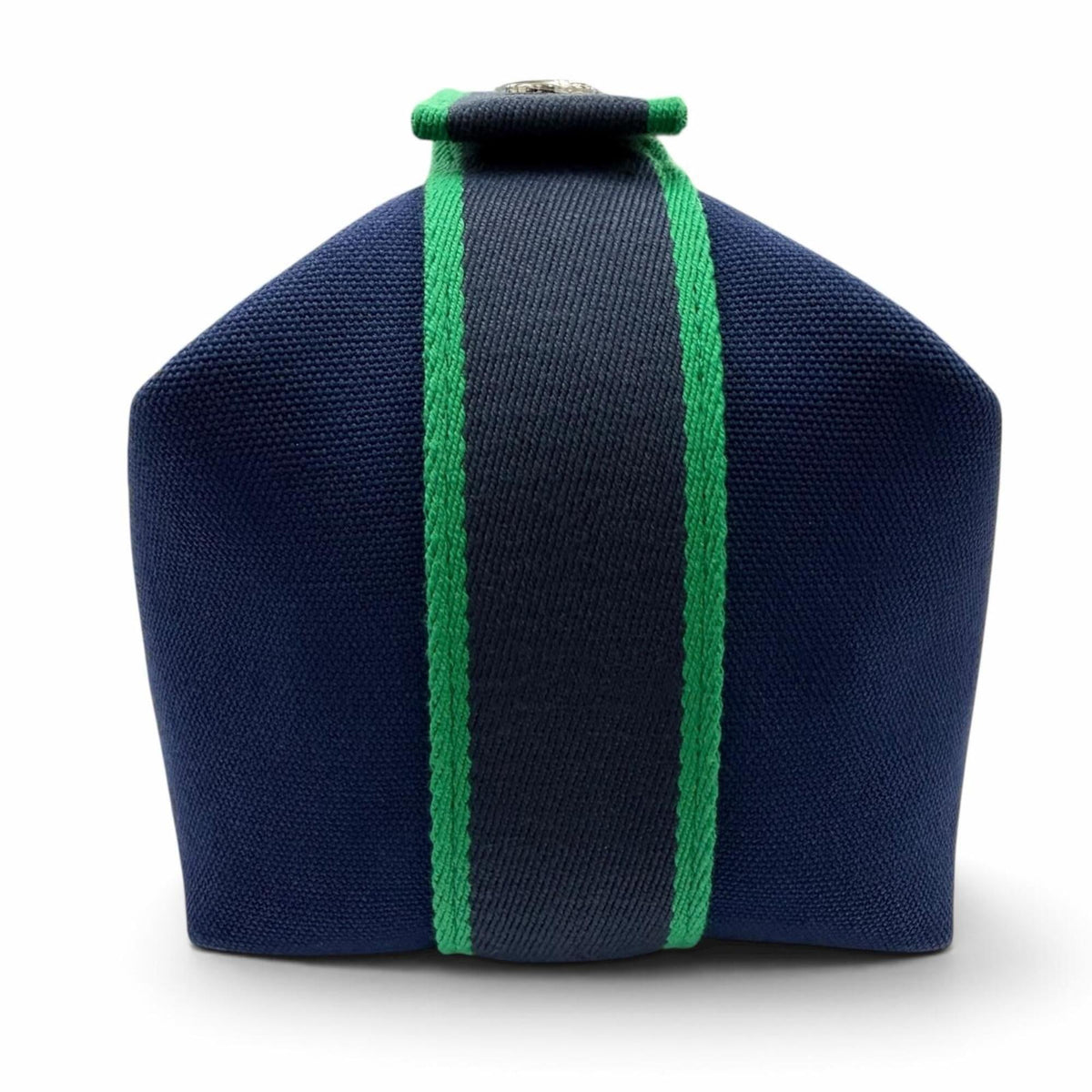 Hermes Navy Cotton Handbag Pouch (Pre-Owned)