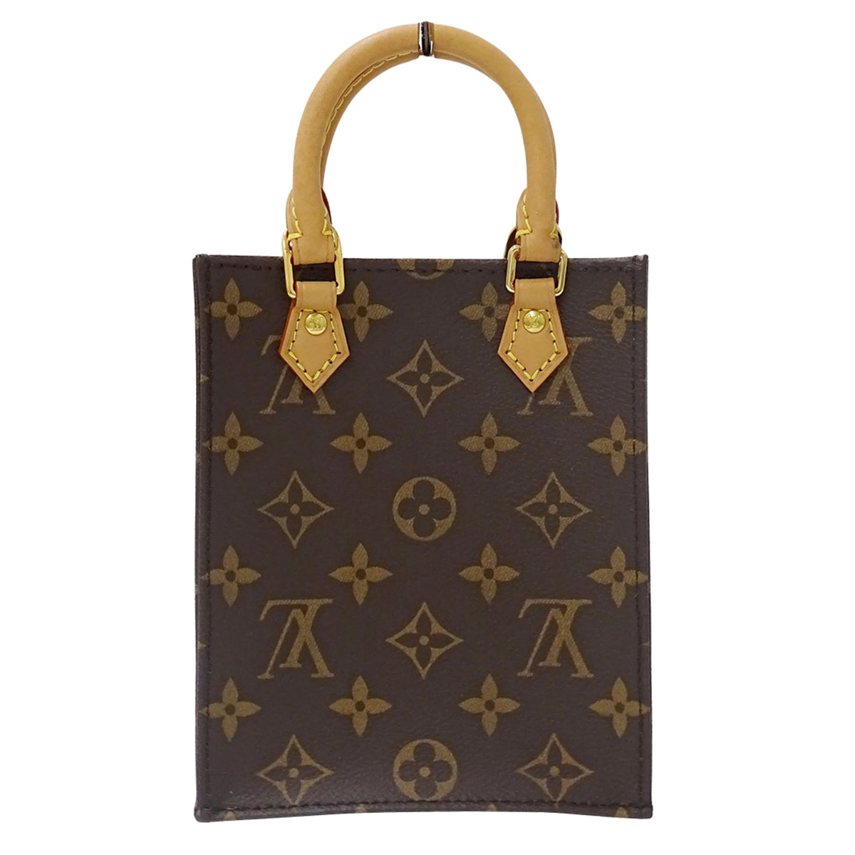 Louis Vuitton Brown Monogram Handbag Shoulder Bag (Pre-Owned)