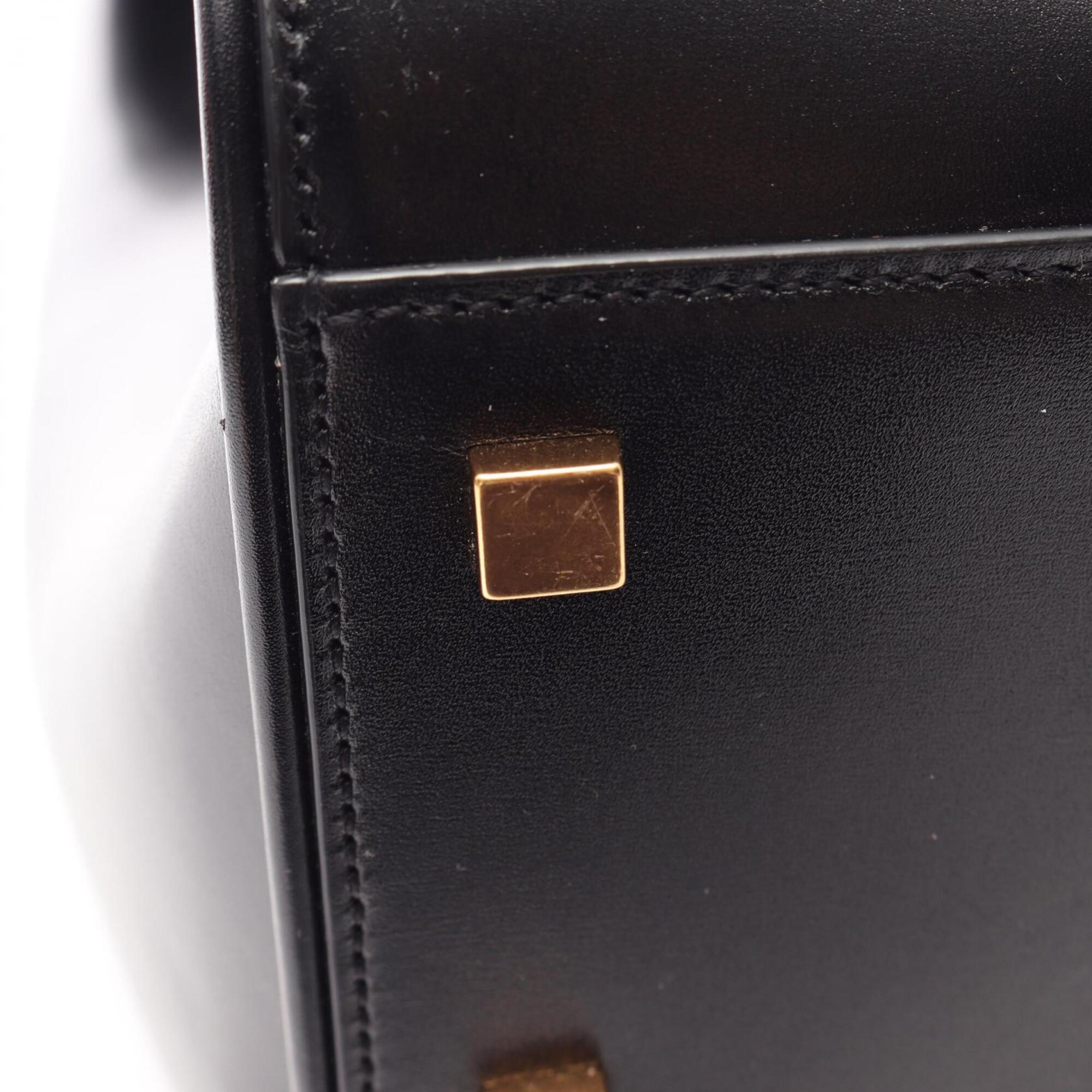 Yves Saint Laurent Black Leather Tote Bag (Pre-Owned)