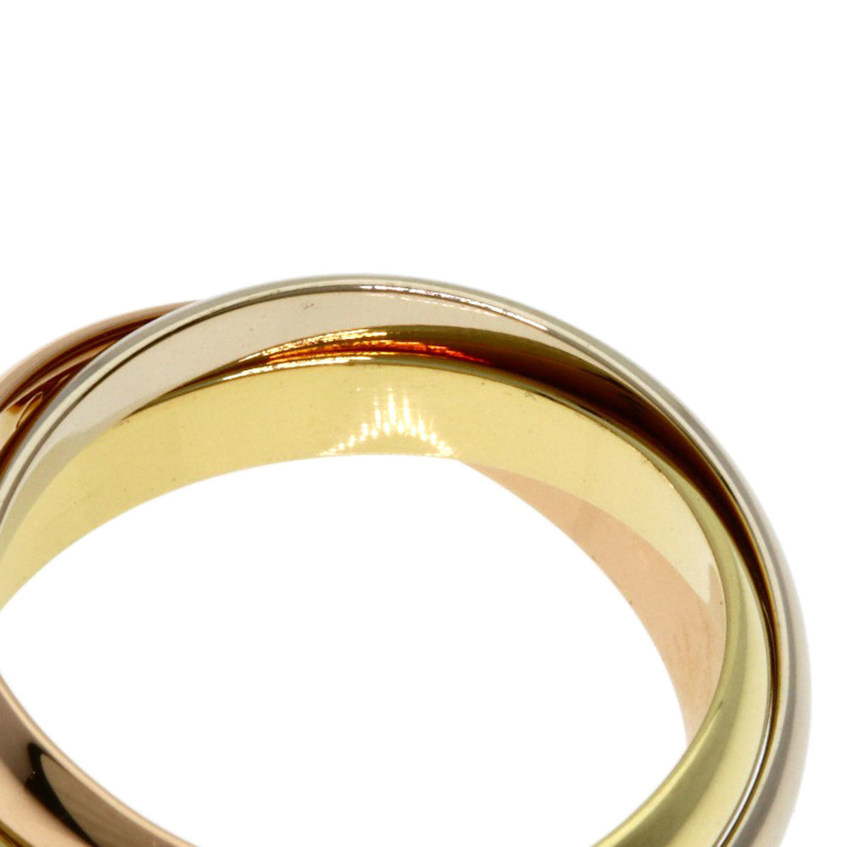 Cartier Trinity Yellow Gold (18K) Pink Gold (18K) White Gold (18K) Band Ring (Pre-Owned)